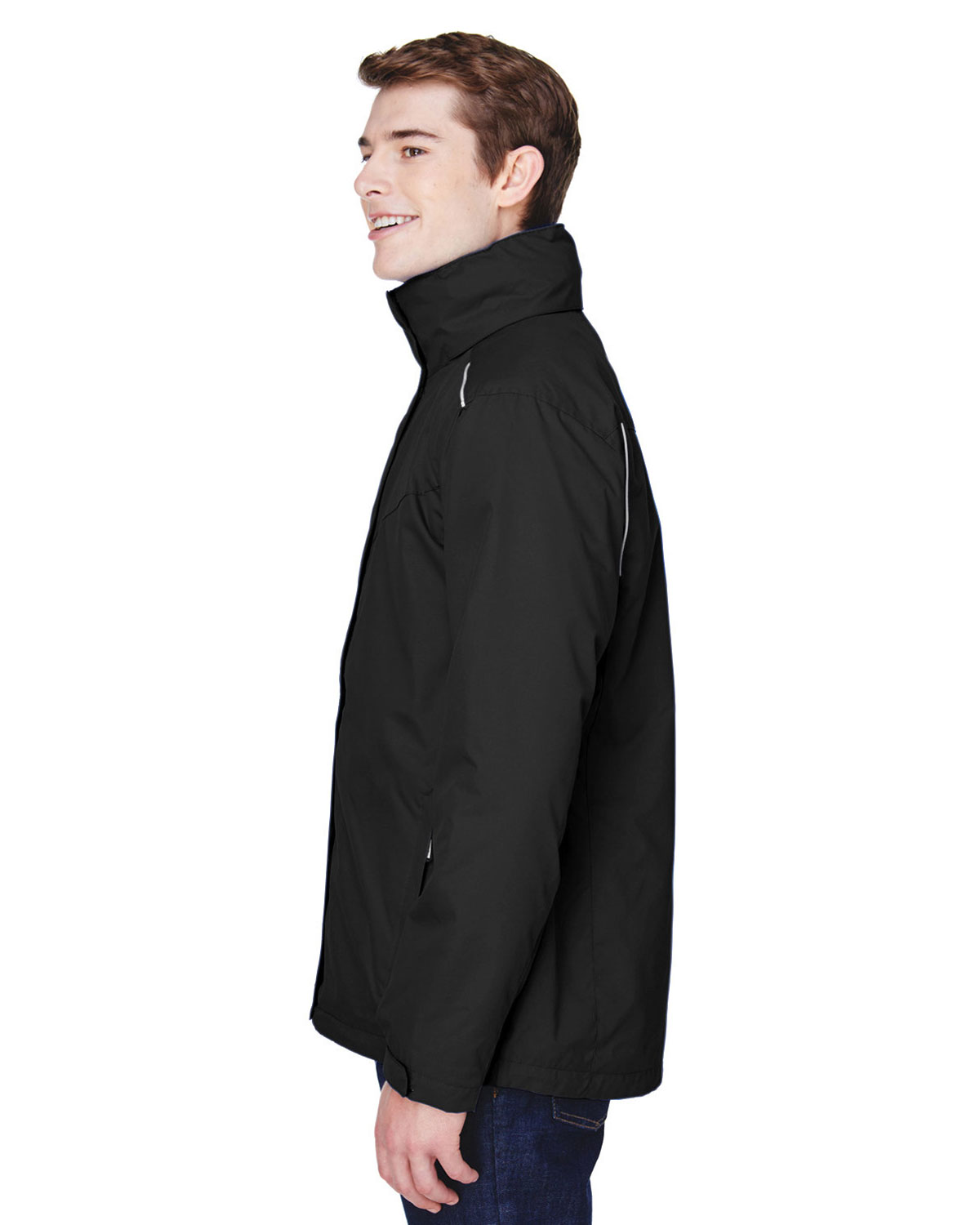 CORE365 88205T Men's Tall Region 3-in-1 Jacket with Fleece�Liner view 3