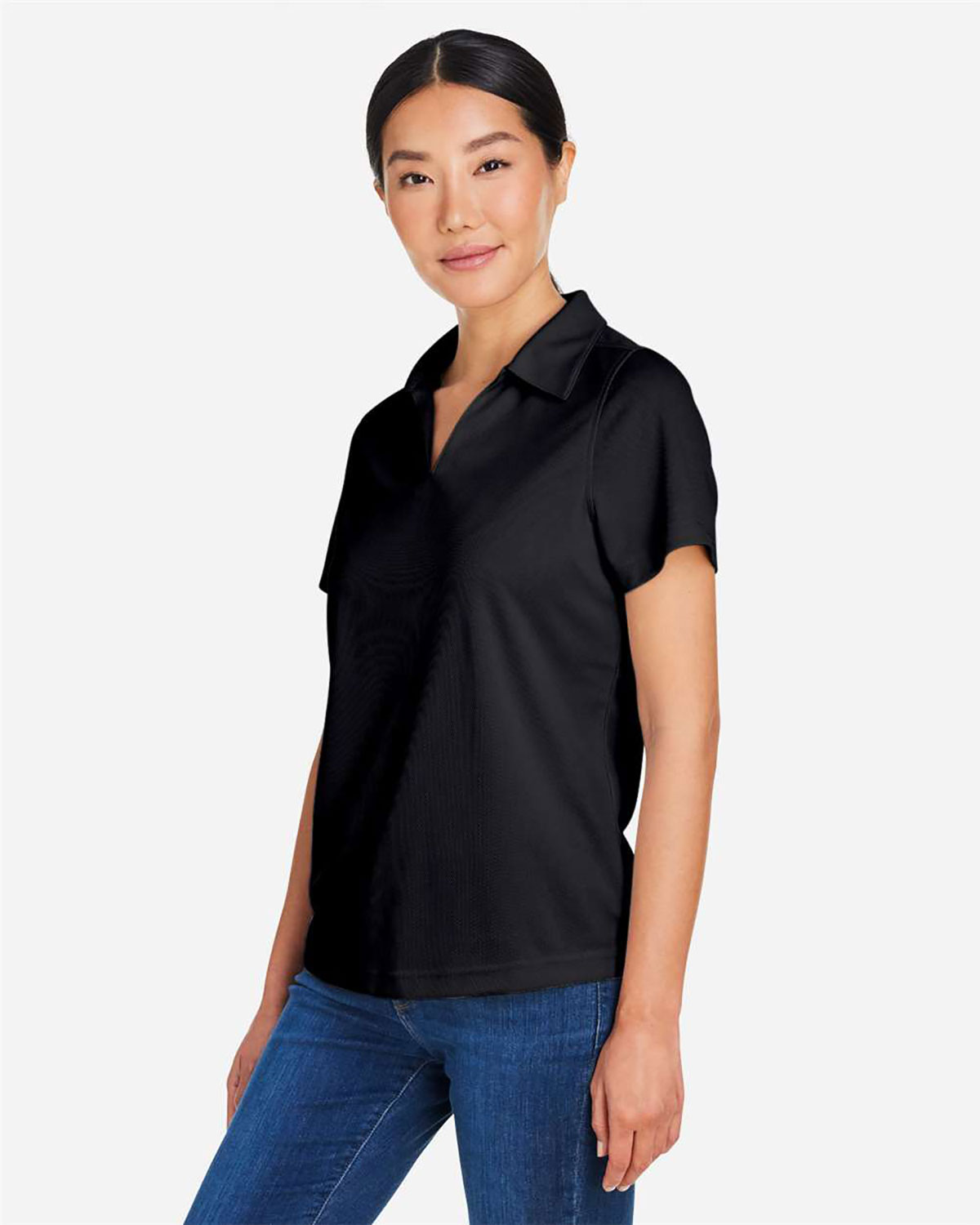 CORE365 CE104W Women's Market Snag Protect Mesh Polo view 3