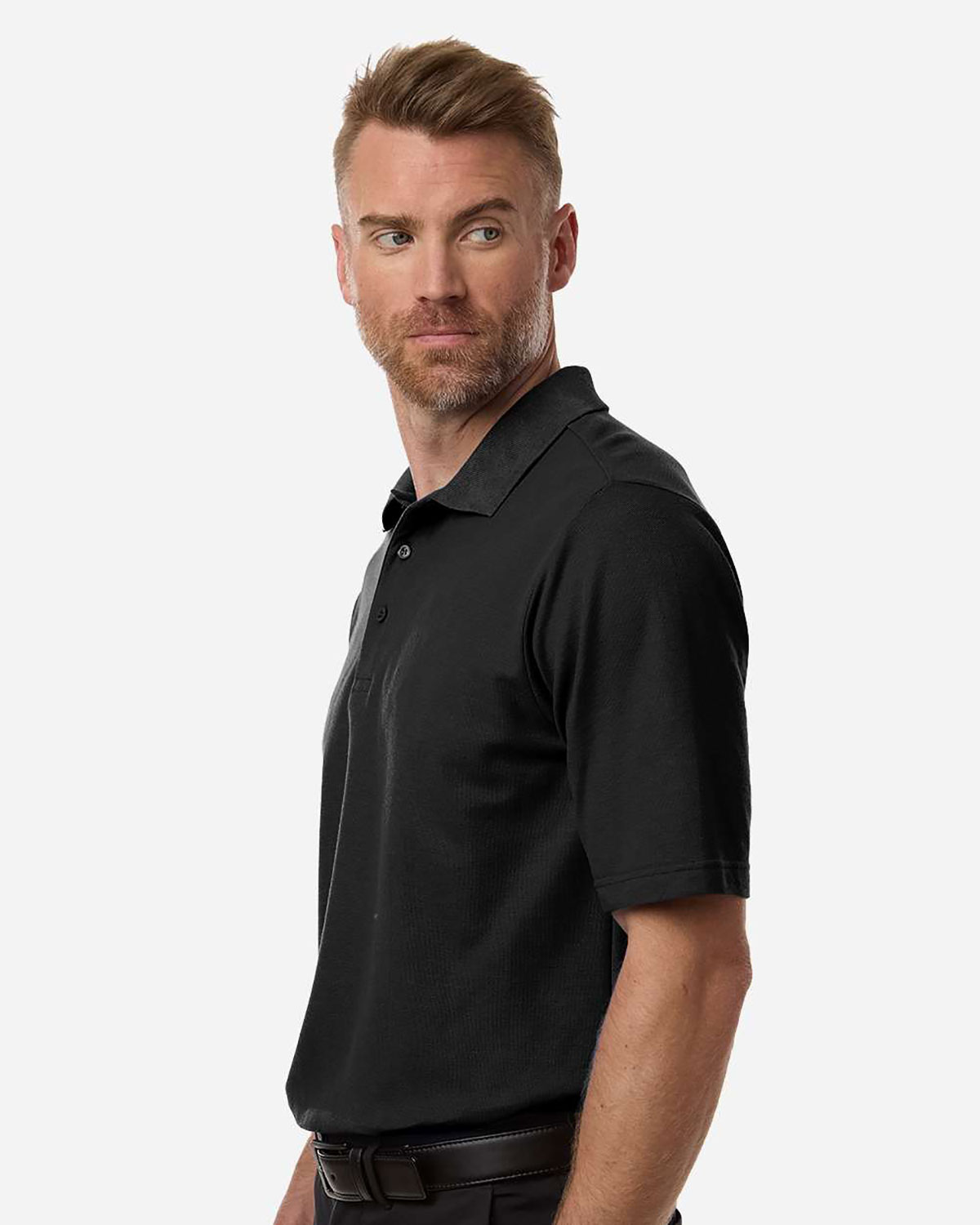 CORE365 CE106T Men's Tall Resolve CVC Performance Pique Polo view 3