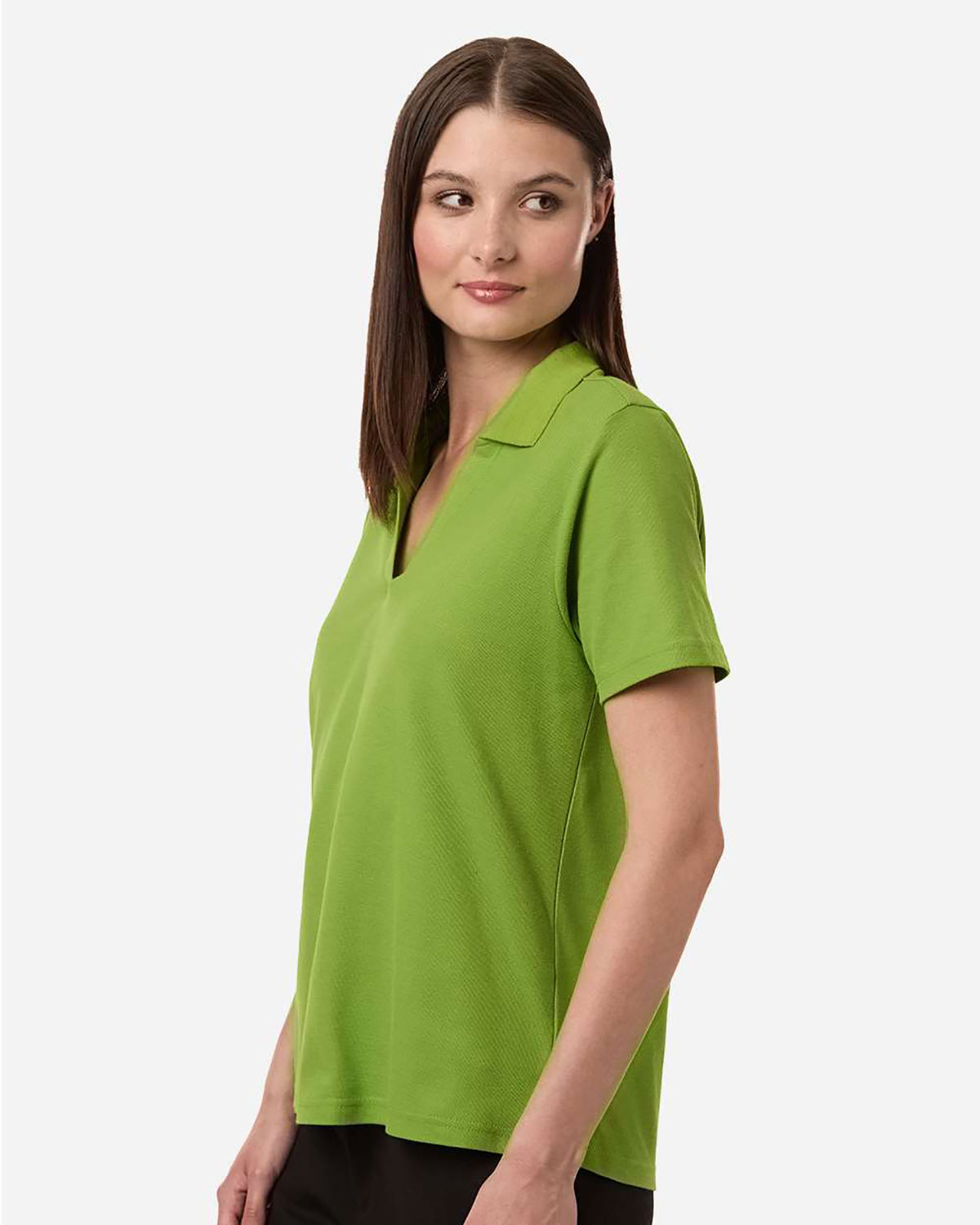 CORE365 CE106W Women's Resolve CVC Performance Pique Polo view 3