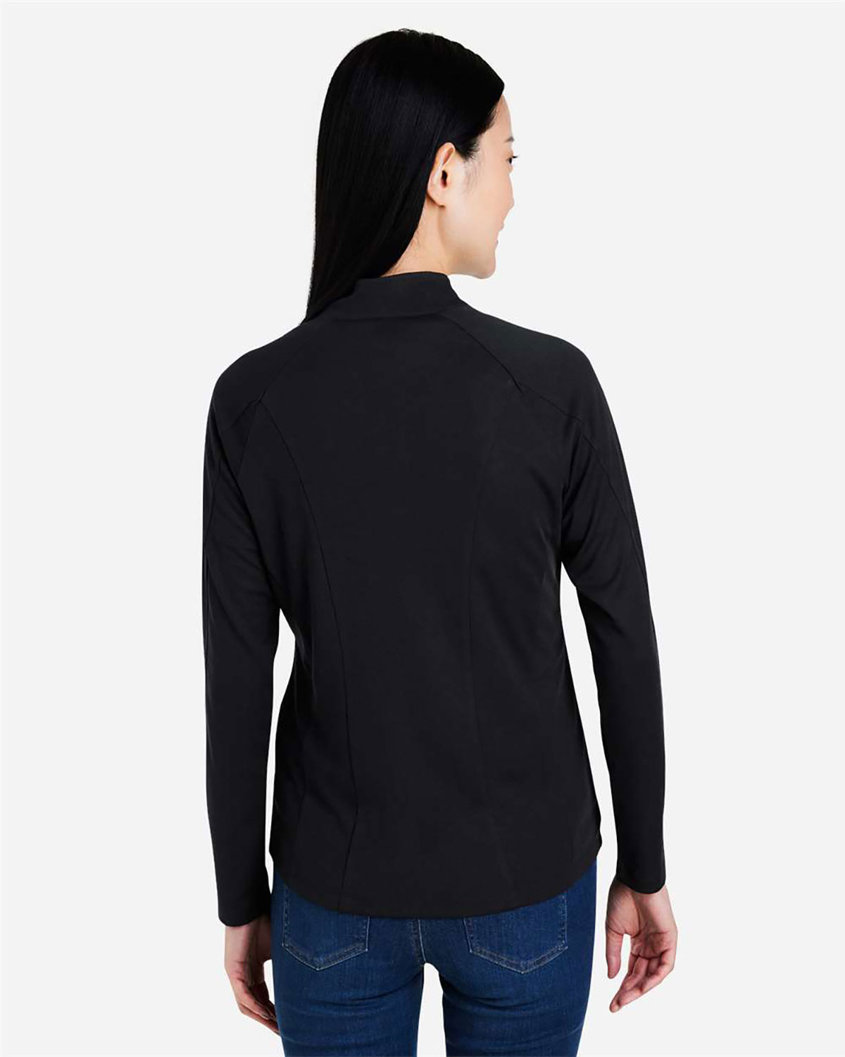 CORE365 CE418W Women's Origin Performance Pique Quarter-Zip Pullover view 2