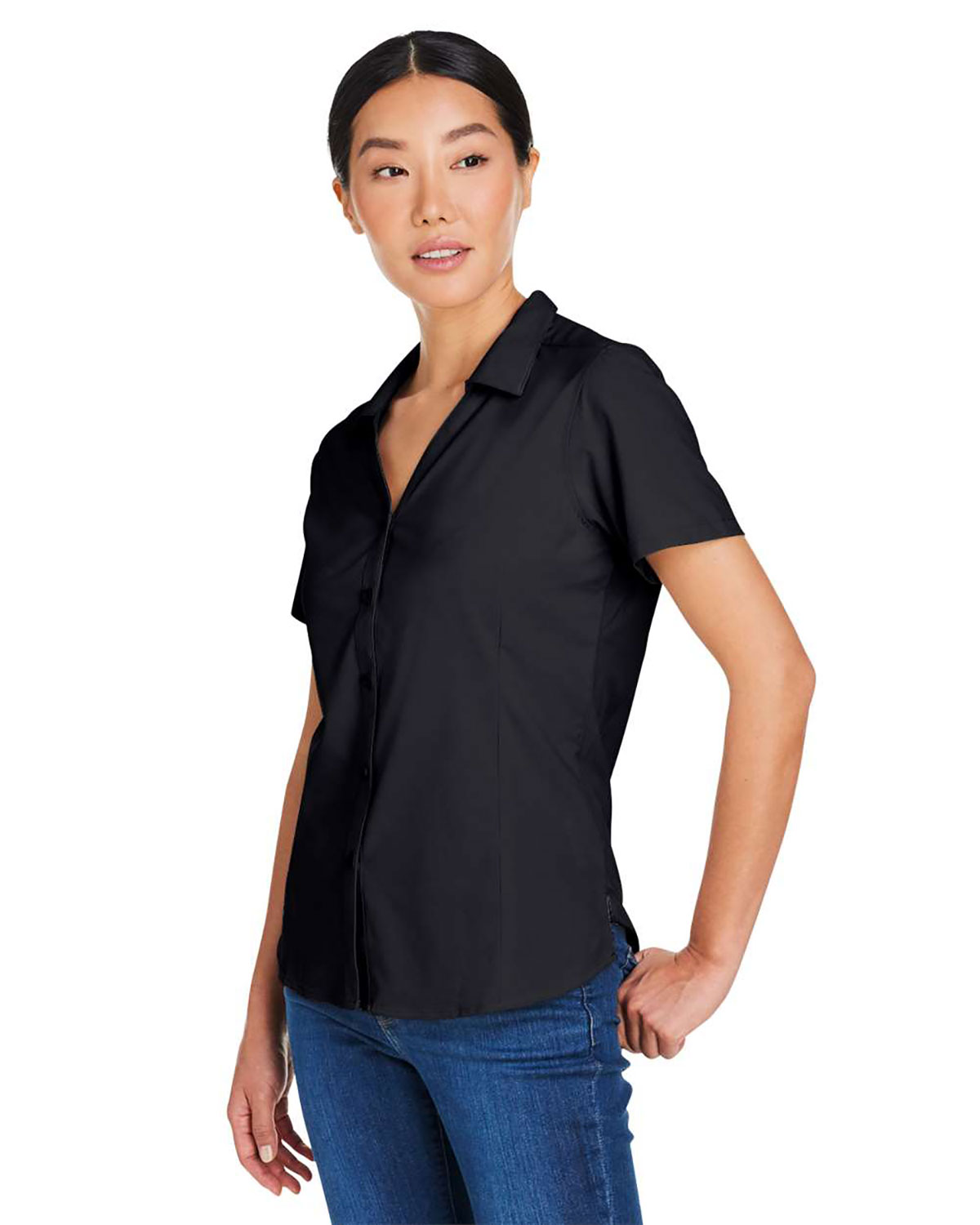 CORE365 CE510W Women's Ultra UVP� Marina Shirt view 3