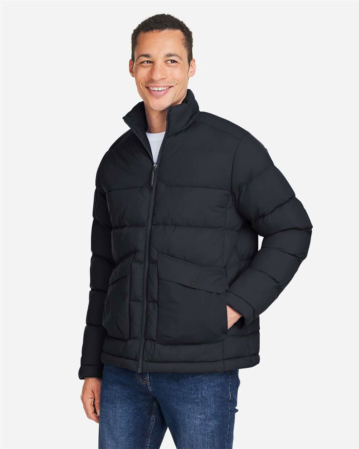 CORE365 CE720 Men's Inspire Puffer Jacket view 3