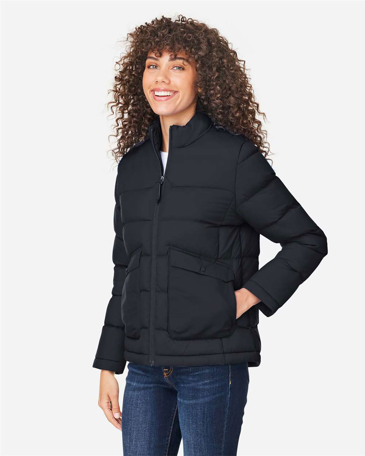 CORE365 CE720W Women's Inspire Puffer Jacket view 3
