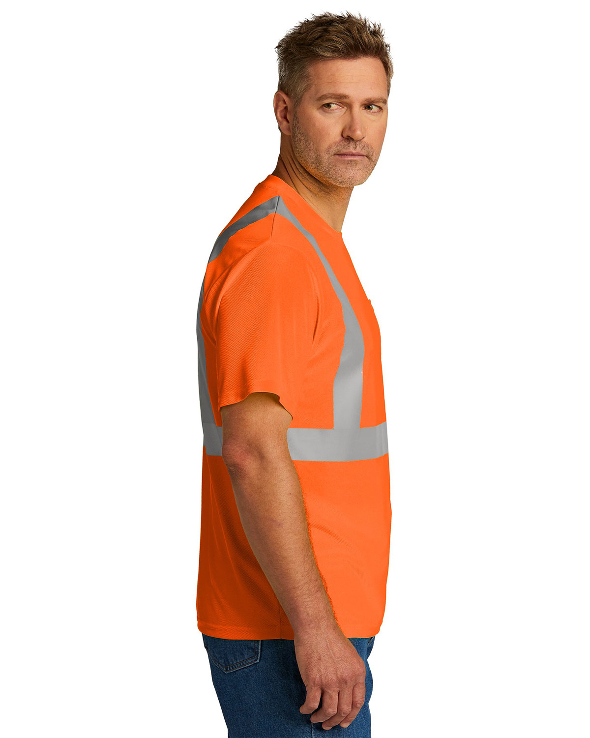 CornerStone CS200 ANSI 107 Class 2 Mesh Tee view 3