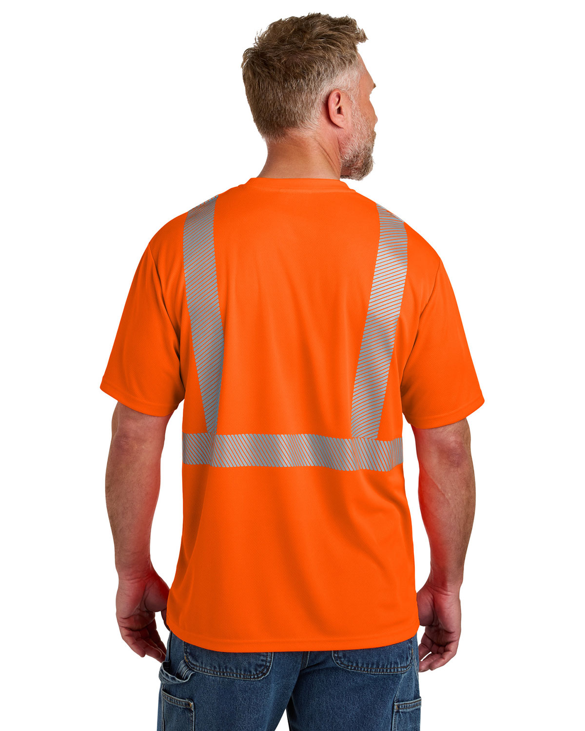 CornerStone CS204 ANSI 107 Class 2 Segmented Tape Tee view 2