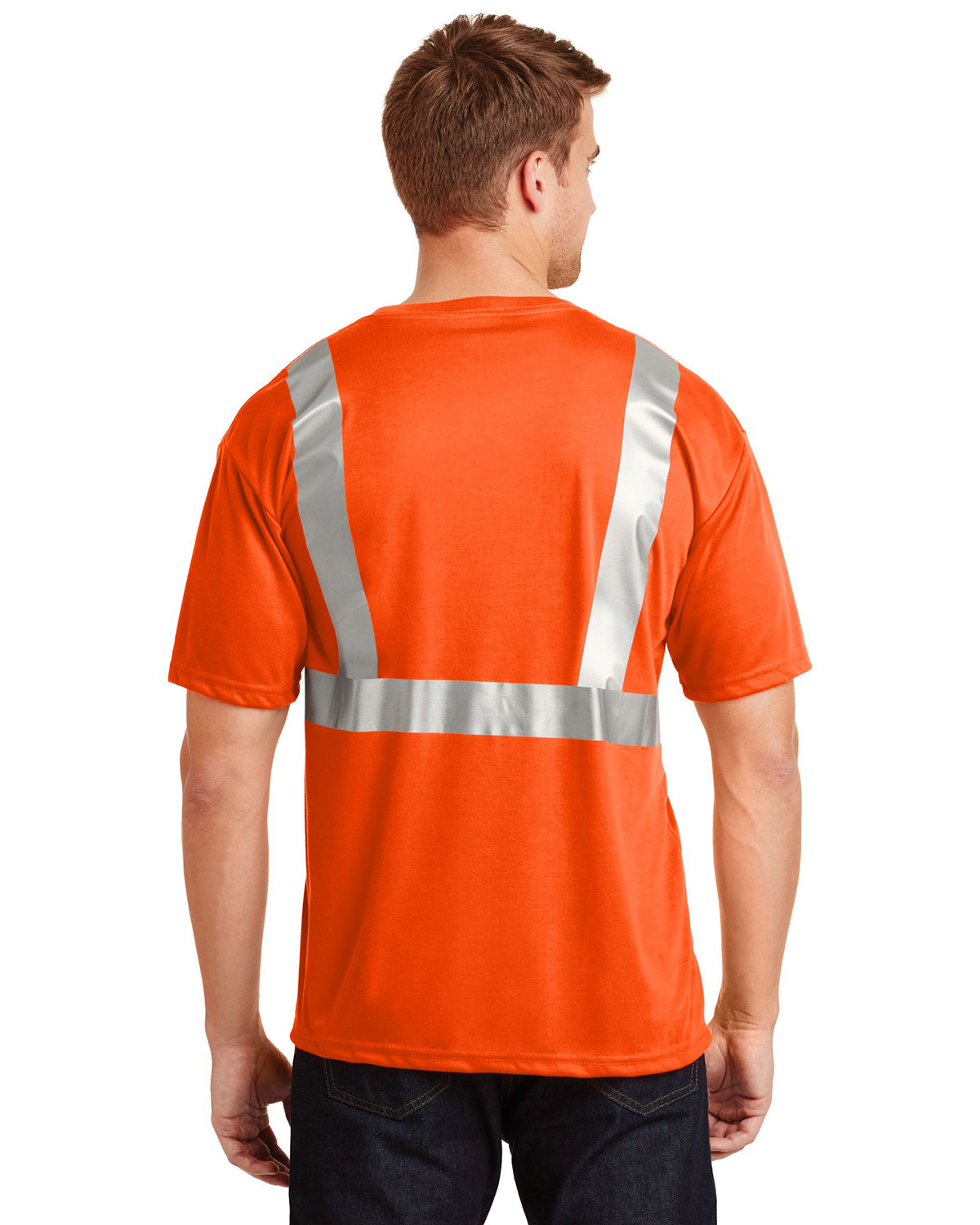 CornerStone CS401 ANSI 107 Class 2 Safety T-Shirt view 2