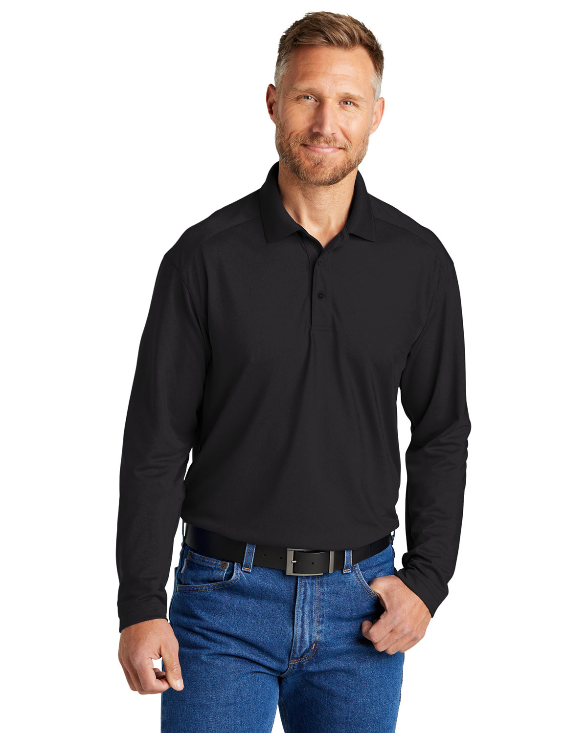CornerStone CS418LS Select Lightweight Snag-Proof Long Sleeve Polo