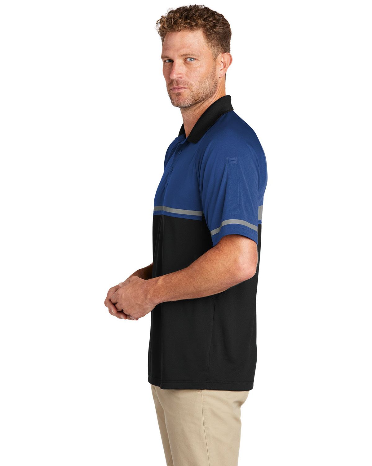CornerStone CS423 Select Lightweight Snag-Proof Enhanced Visibility Polo view 3