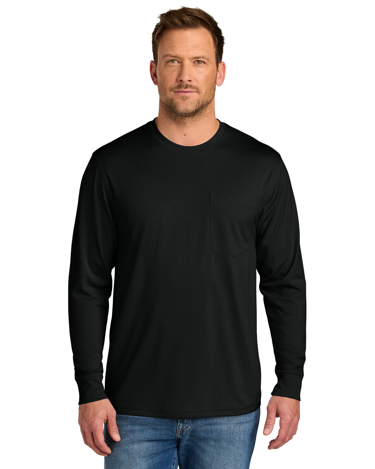 CornerStone CS440LSP Workwear Pro Long Sleeve Pocket Tee