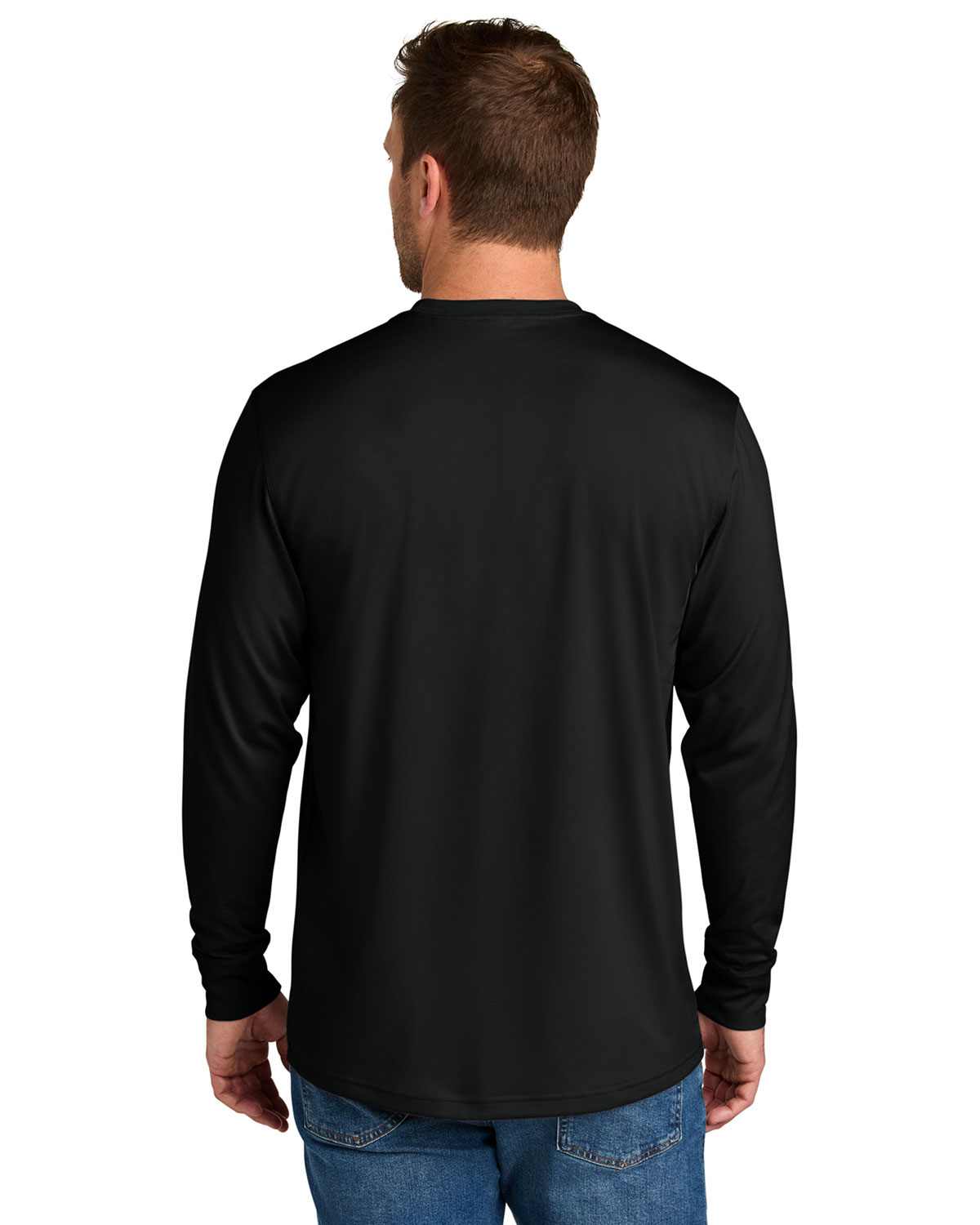 CornerStone CS440LSP Workwear Pro Long Sleeve Pocket Tee view 2