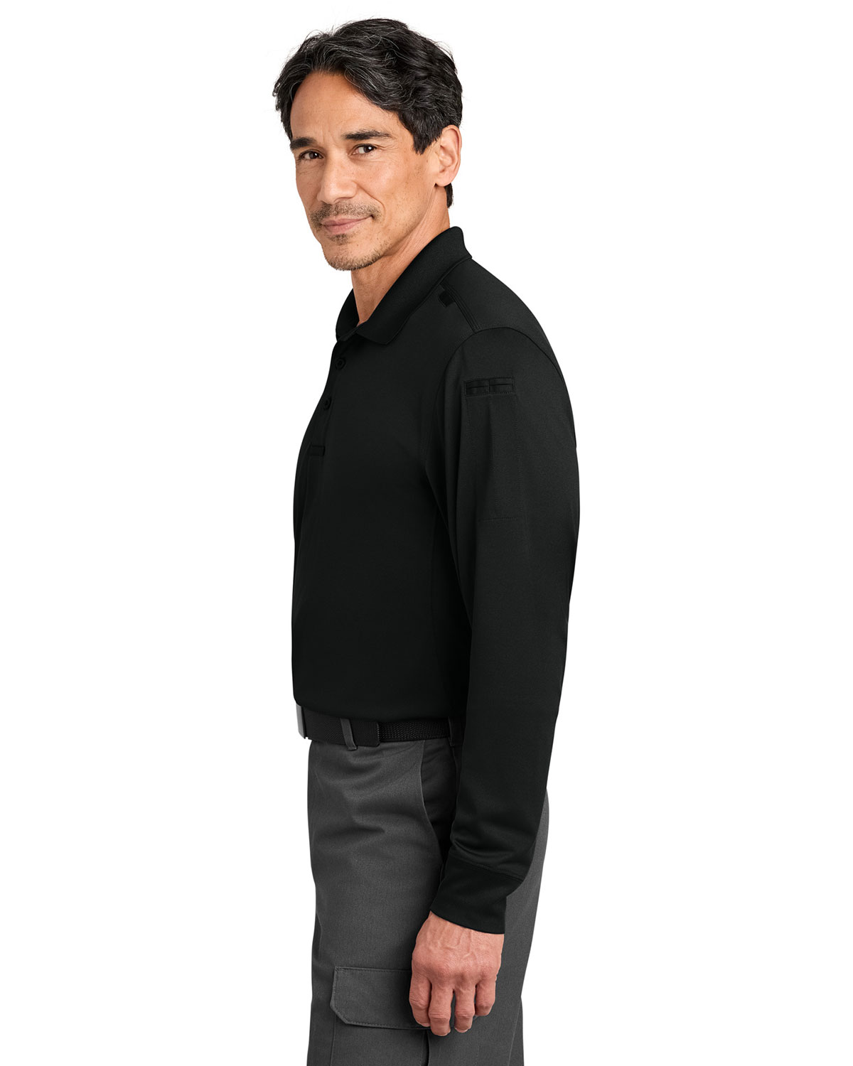 CornerStone CS452LS Workwear Pro Tactical Long Sleeve Polo view 3