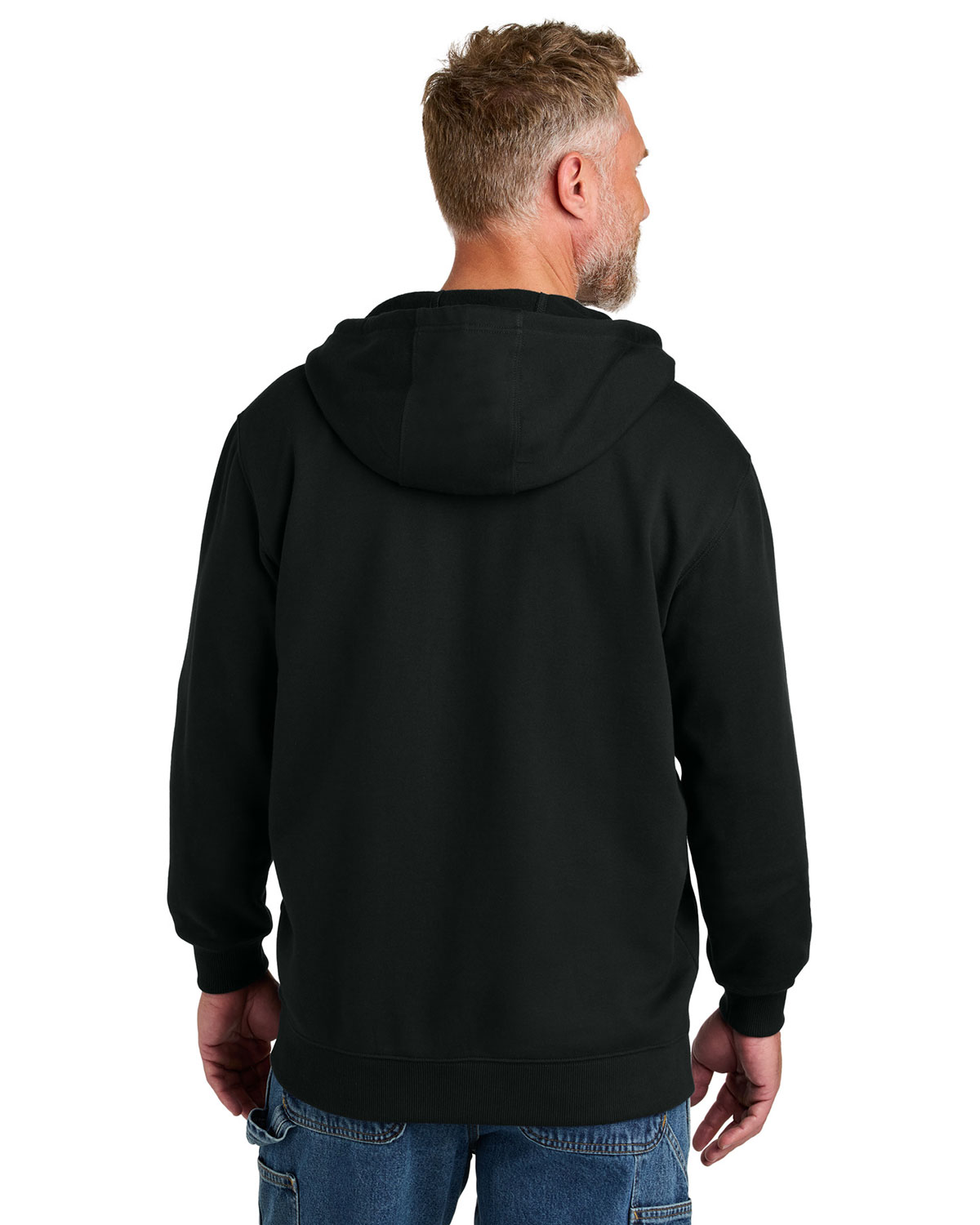 CornerStone CSF631 Tough Fleece Full-Zip Hoodie view 2