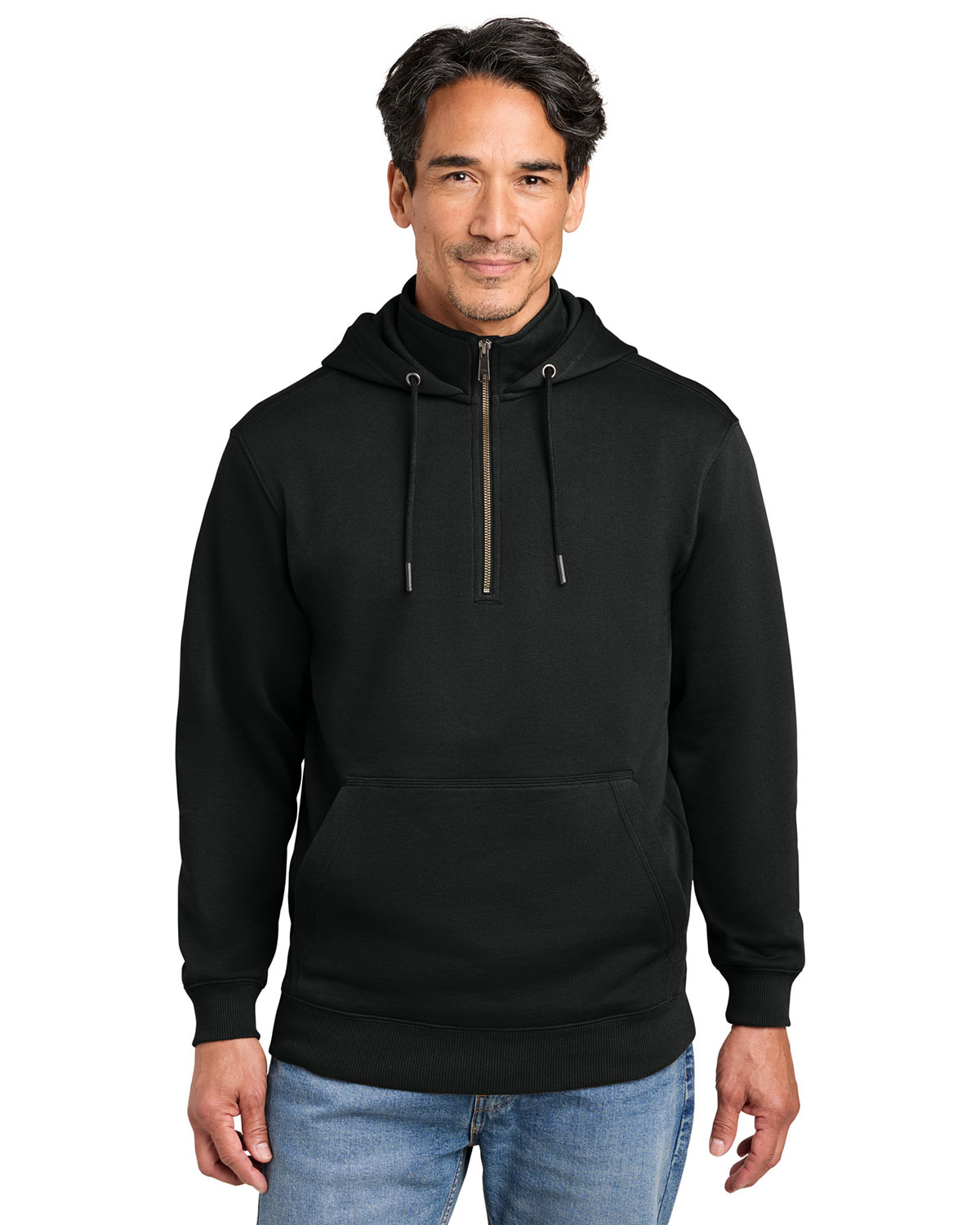 CornerStone CSF633 Tough Fleece 1/4-Zip Hoodie