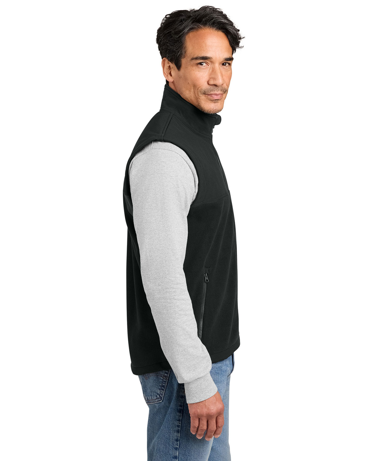 CornerStone CSF751 Fleece Overlay Vest view 3