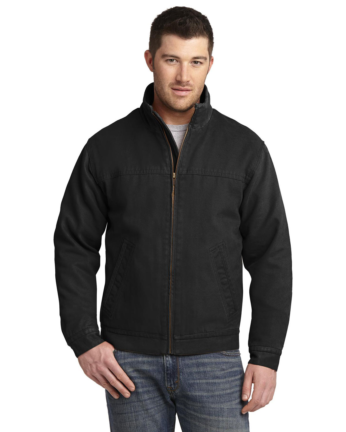 CornerStone CSJ40 Washed Duck Cloth Flannel-Lined Work Jacket