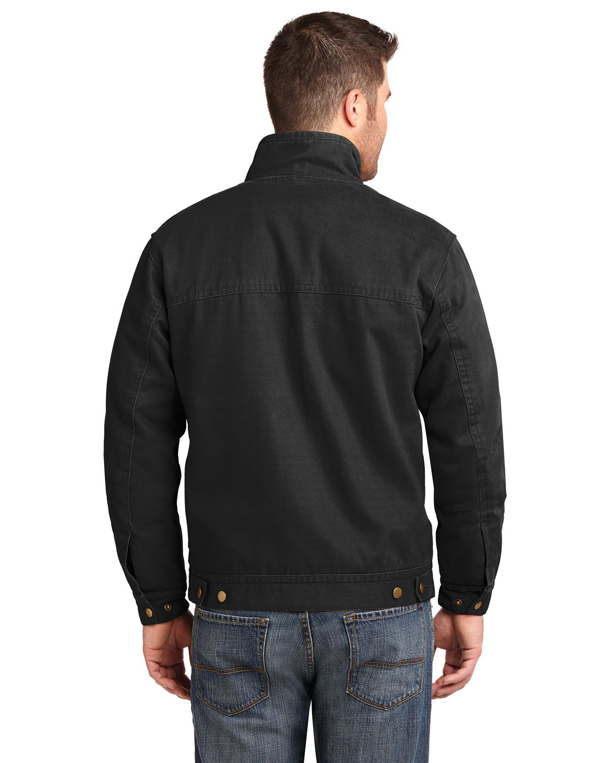 CornerStone CSJ40 Washed Duck Cloth Flannel-Lined Work Jacket view 2