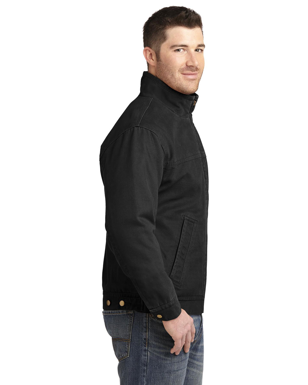 CornerStone CSJ40 Washed Duck Cloth Flannel-Lined Work Jacket view 3