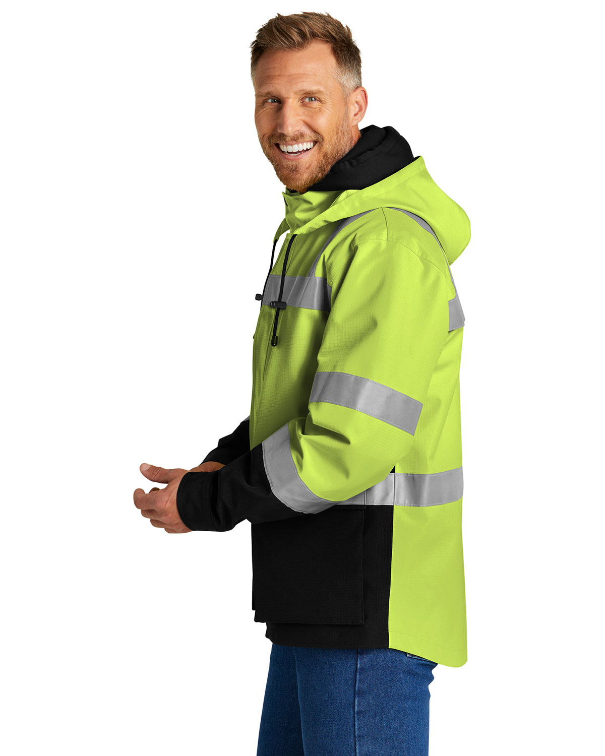 CornerStone CSJ502 ANSI 107 Class 3 Waterproof Ripstop 3-In-1 Parka view 3
