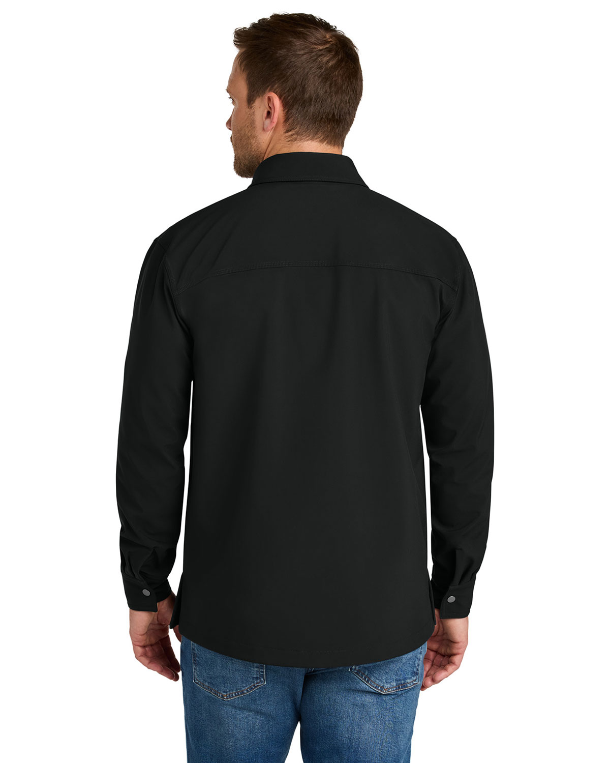 CornerStone CSJ73 Soft Shell Shirt Jacket view 2