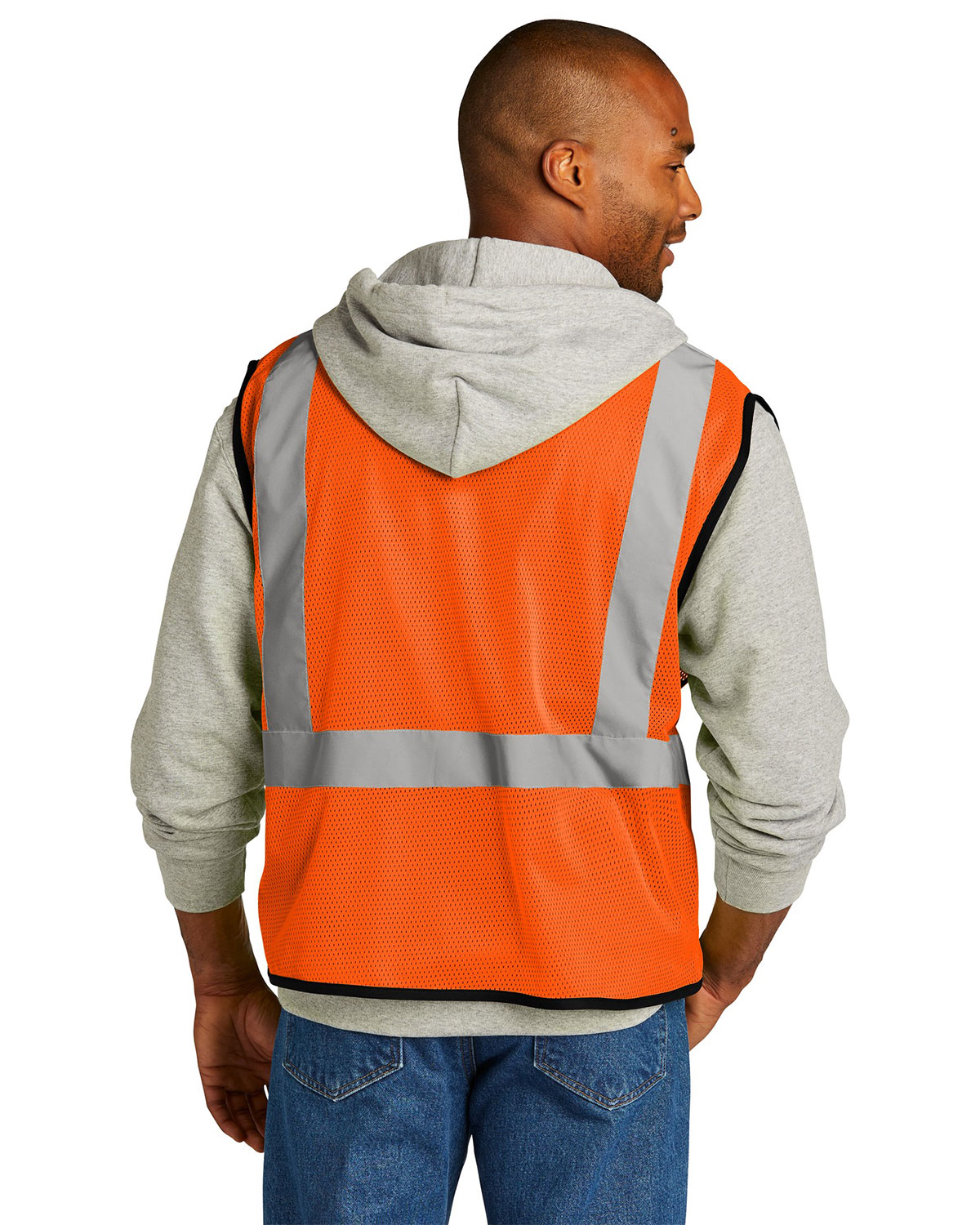 CornerStone CSV100 ANSI 107 Class 2 Economy Mesh One-Pocket Vest view 2