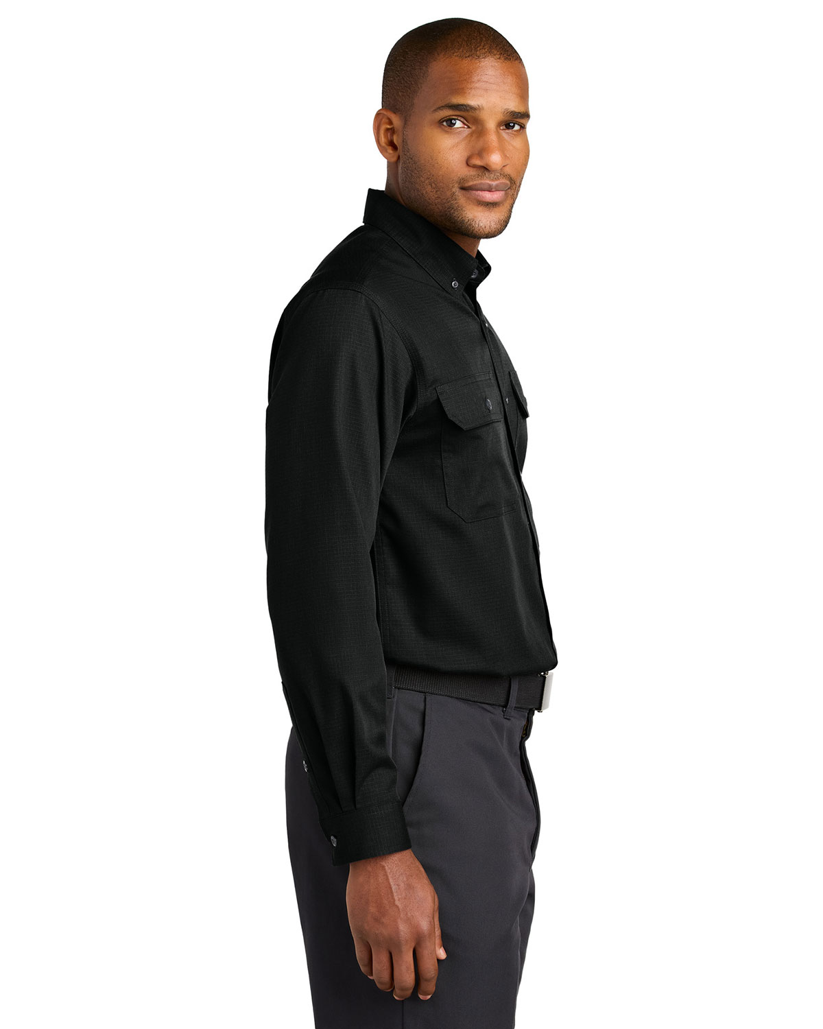 CornerStone CSW174 Long Sleeve Select Ripstop Shirt view 3
