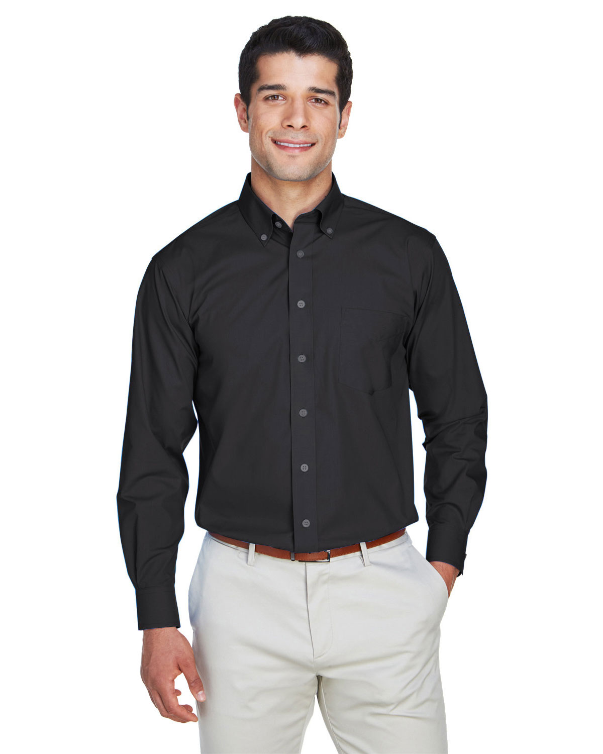 Devon & Jones D620T Men's Tall Crown Collection� Broadcloth Woven Dress Shirt