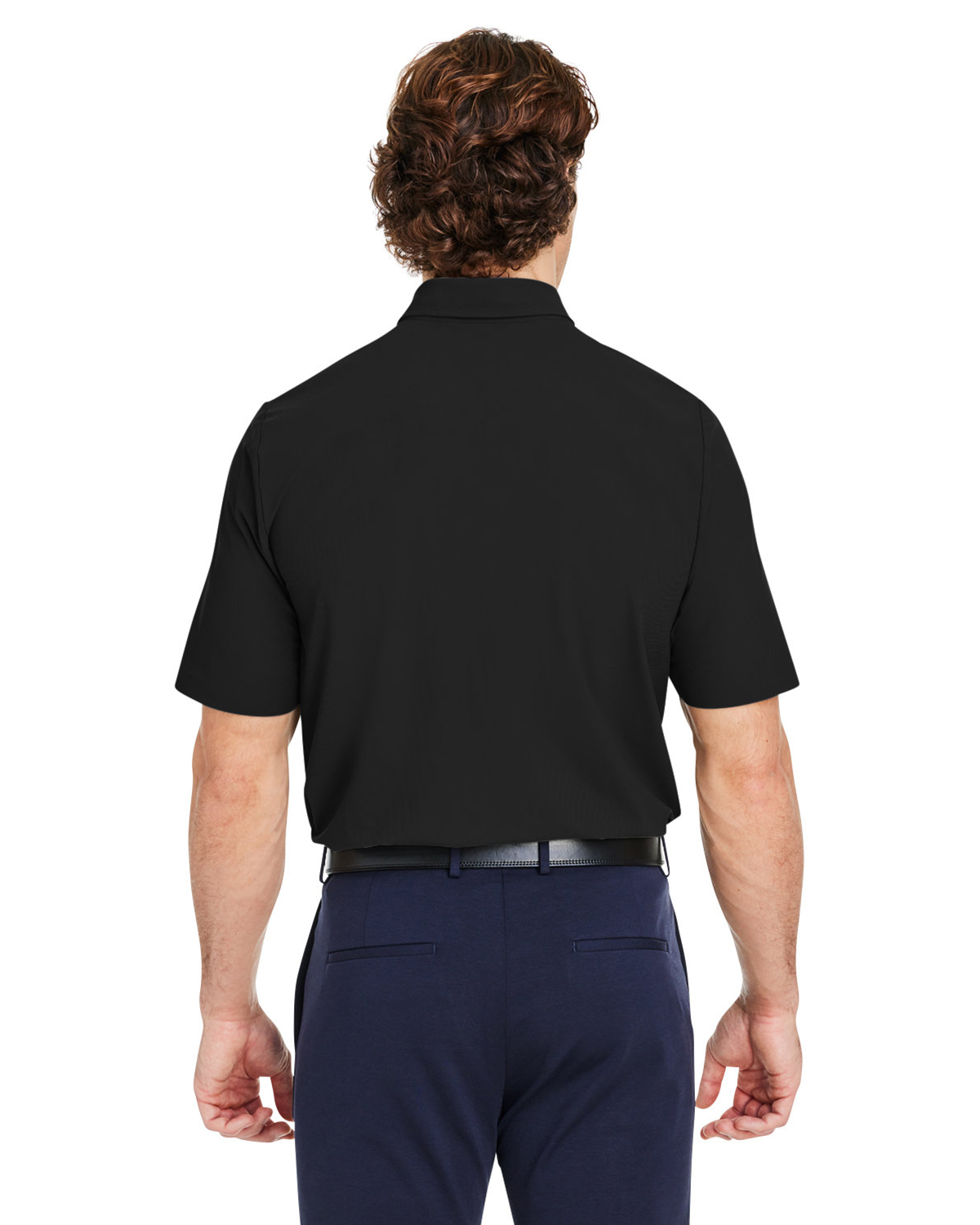 Devon & Jones DG110 Men's CrownLux Performance� Windsor Welded Polo view 2
