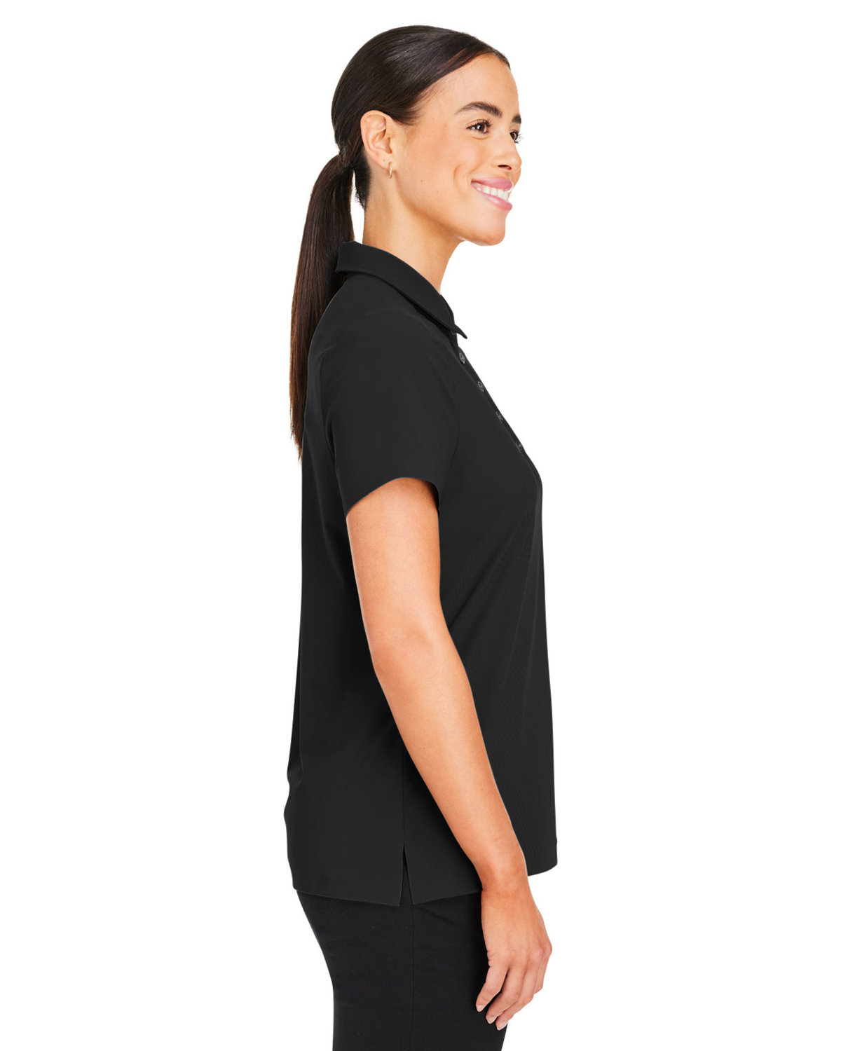 Devon & Jones DG110W Women's CrownLux Performance� Windsor Welded Polo view 3
