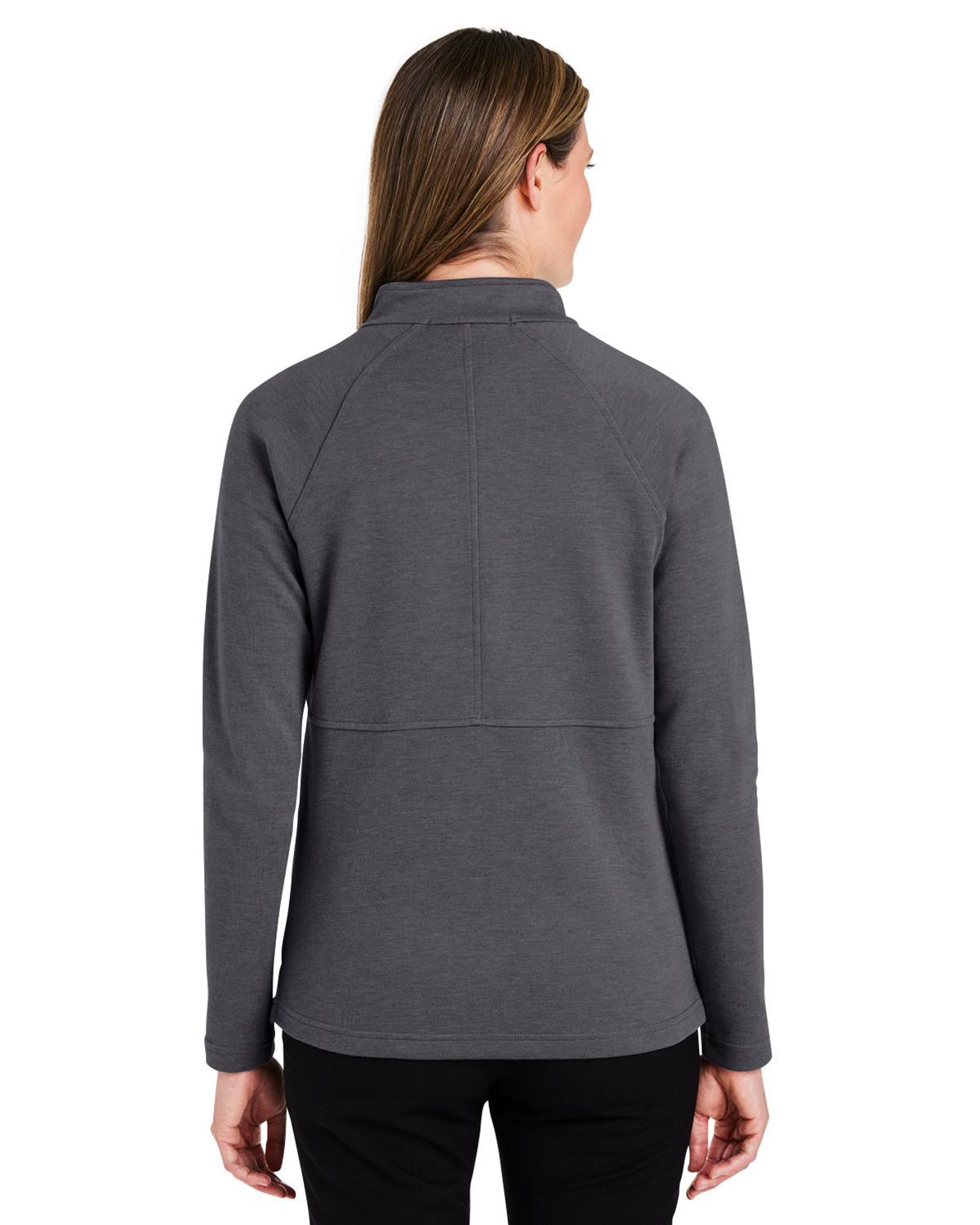Devon & Jones DG481WZ Women's New Classics� Charleston Quarter-Zip Pullover view 2