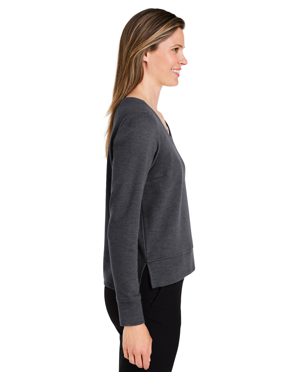 Devon & Jones DG482W Women's New Classics� Charleston Pullover view 3