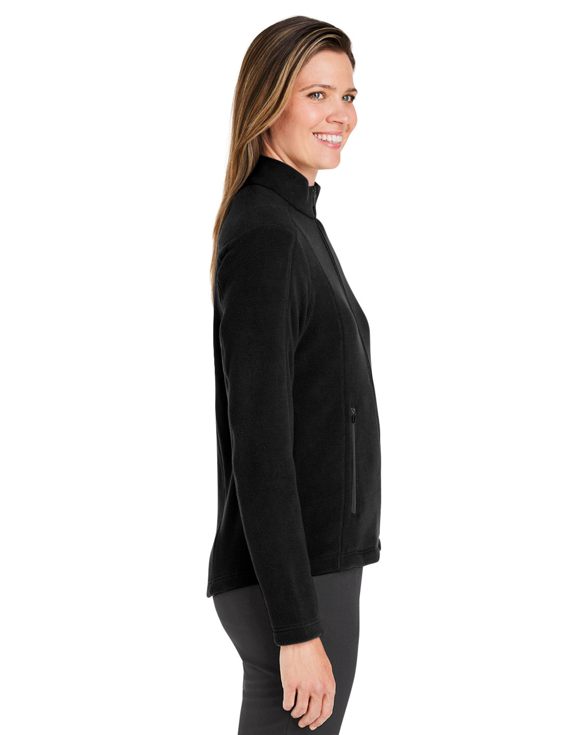 Devon & Jones DG730W Women's CrownLux Performance��Fleece Full-Zip Jacket view 3