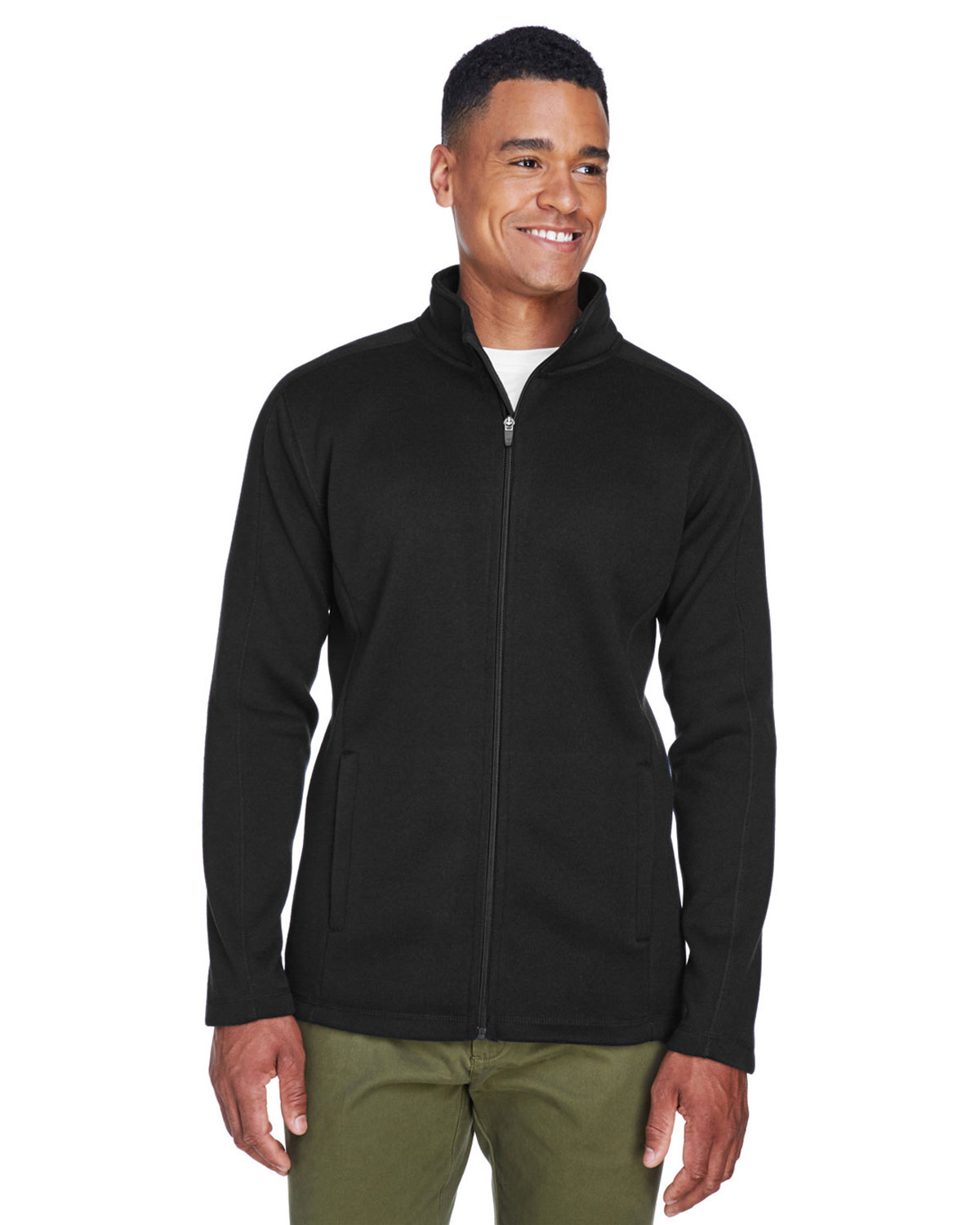 Devon & Jones DG793 Men's Bristol Full-Zip Sweater Fleece Jacket