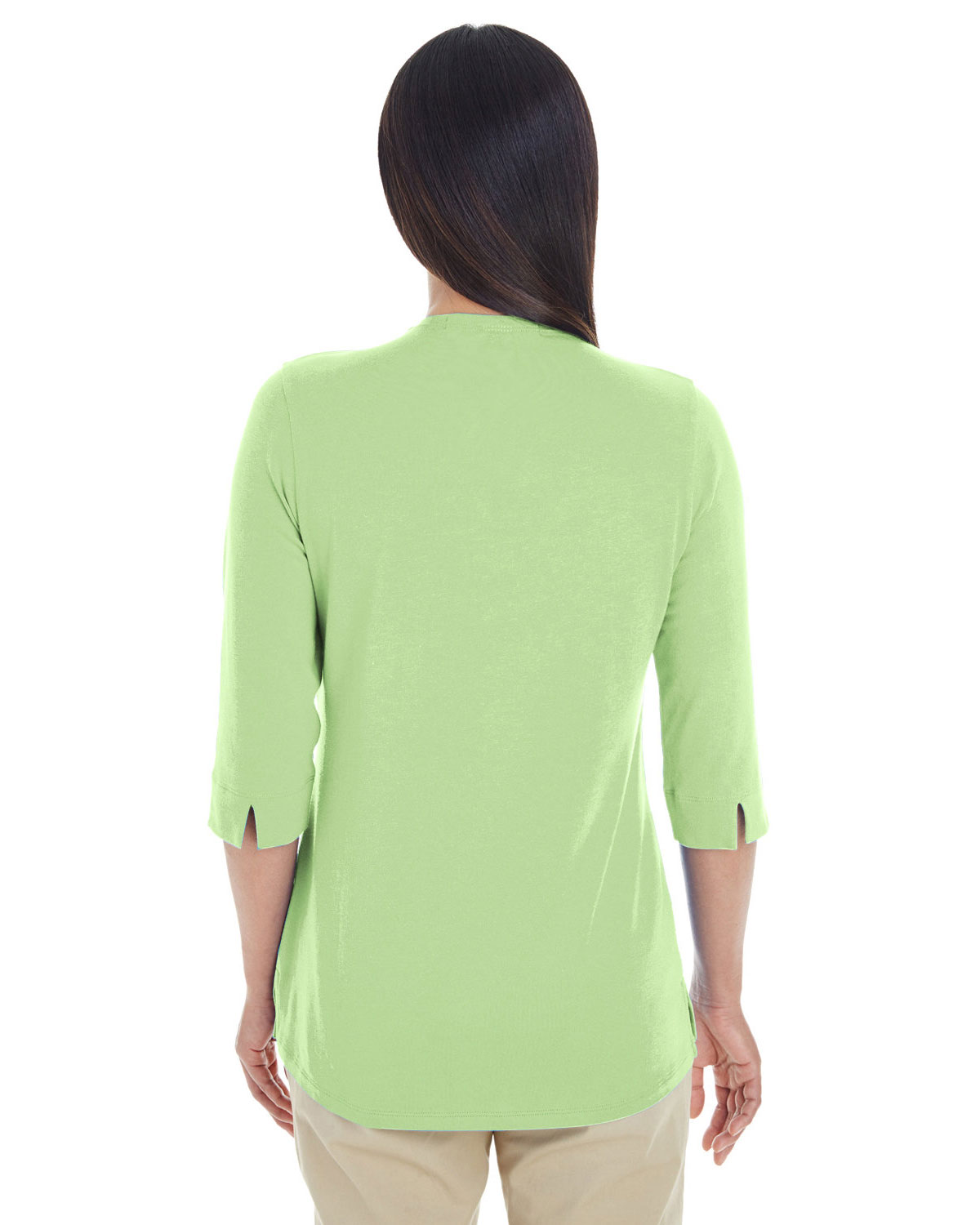 Devon & Jones DP188W Women's Perfect Fit� Tailored Open Neckline Top view 2