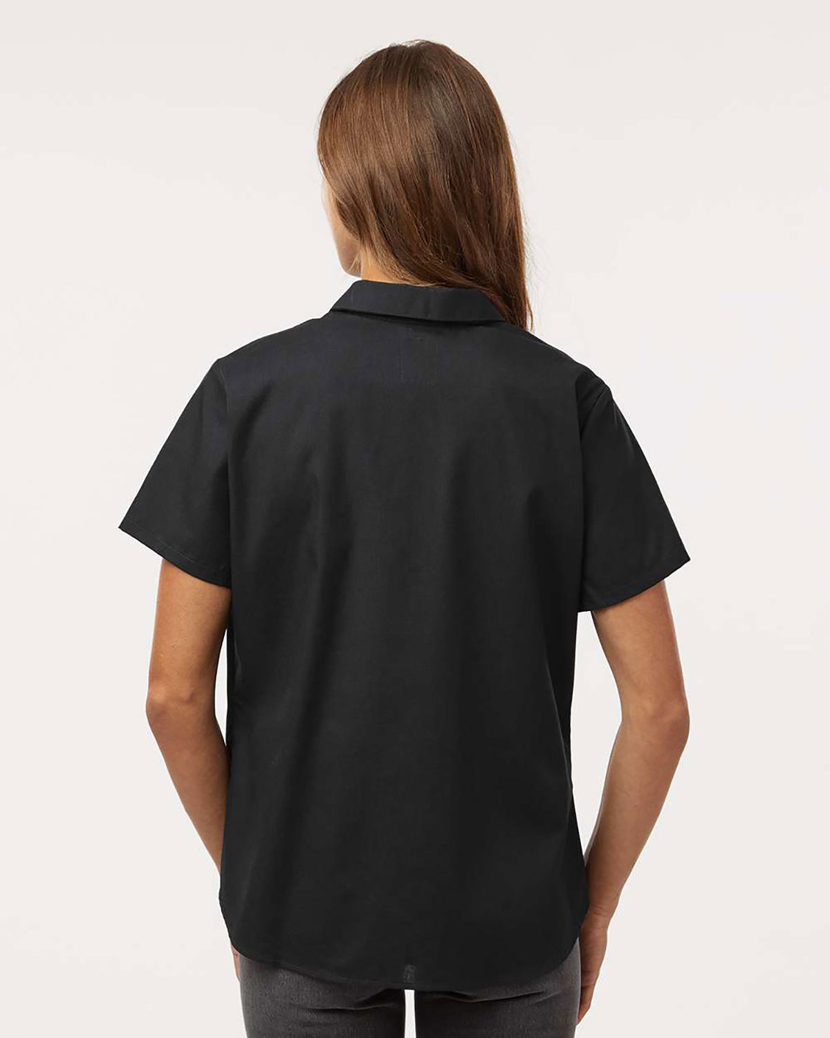 Dickies 5350 Women's Industrial Short Sleeve Work Shirt view 2