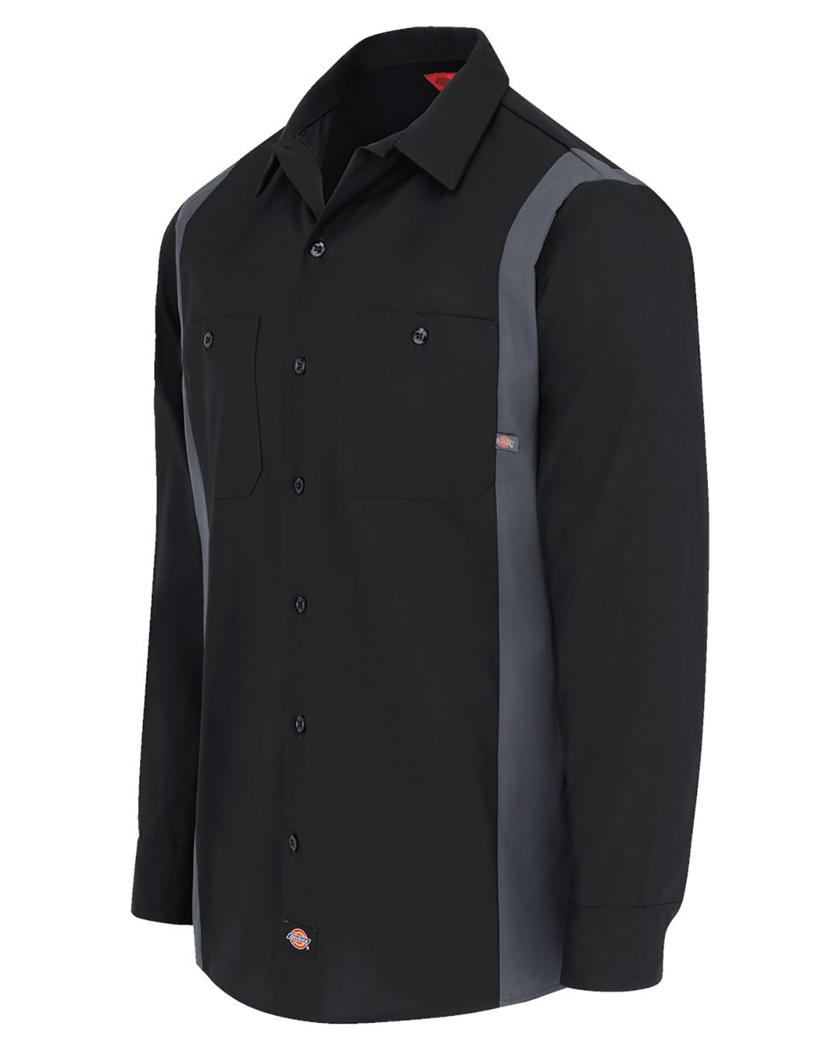 Dickies 5524T Men's Tall Industrial Colorblocked Long Sleeve Shirt view 3