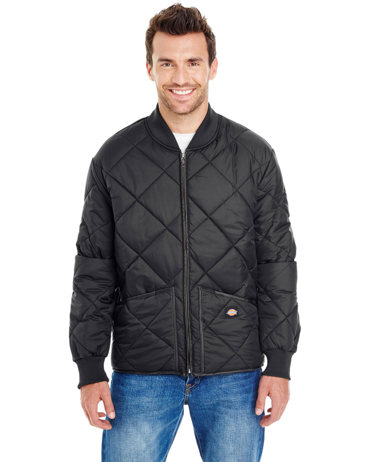 Dickies 61242 Men Diamond Quilted Nylon Jacket