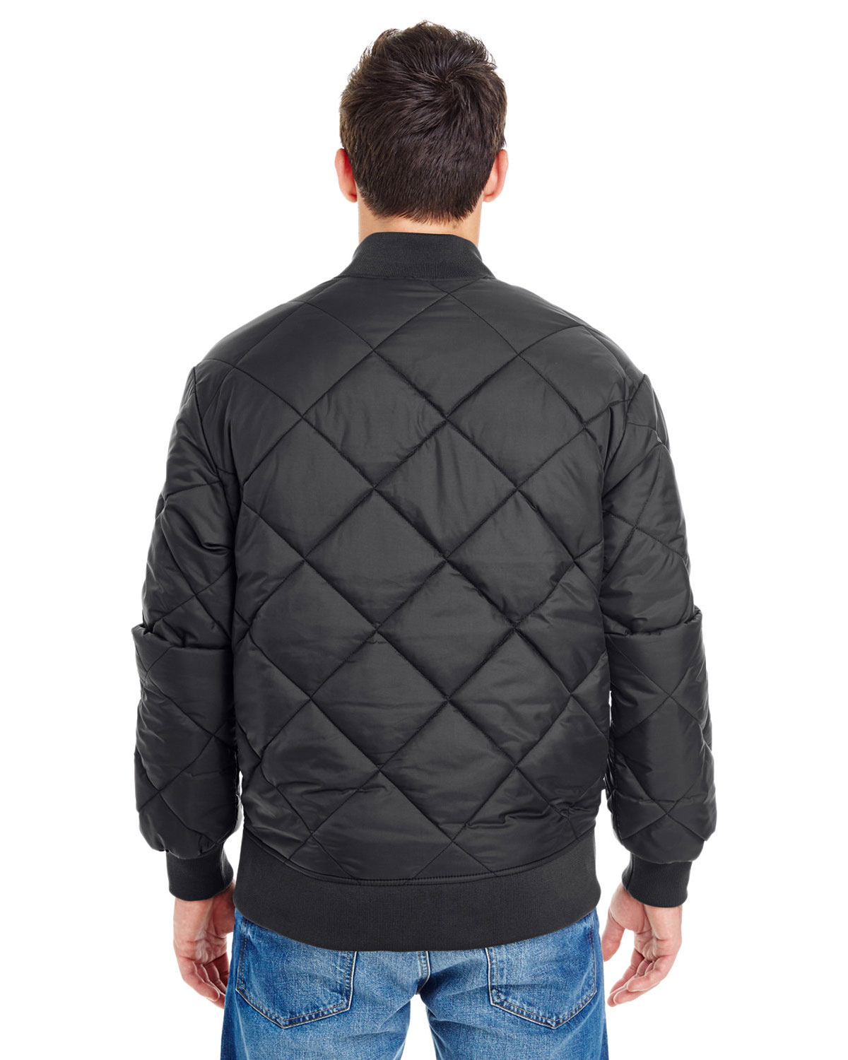Dickies 61242 Men Diamond Quilted Nylon Jacket view 2