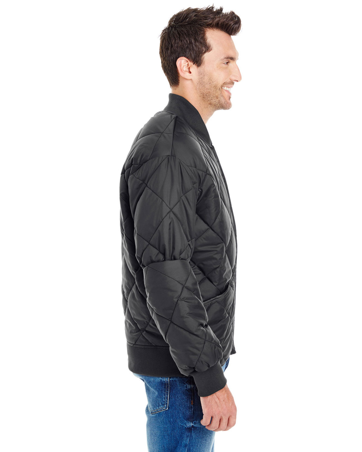 Dickies 61242 Men Diamond Quilted Nylon Jacket view 3