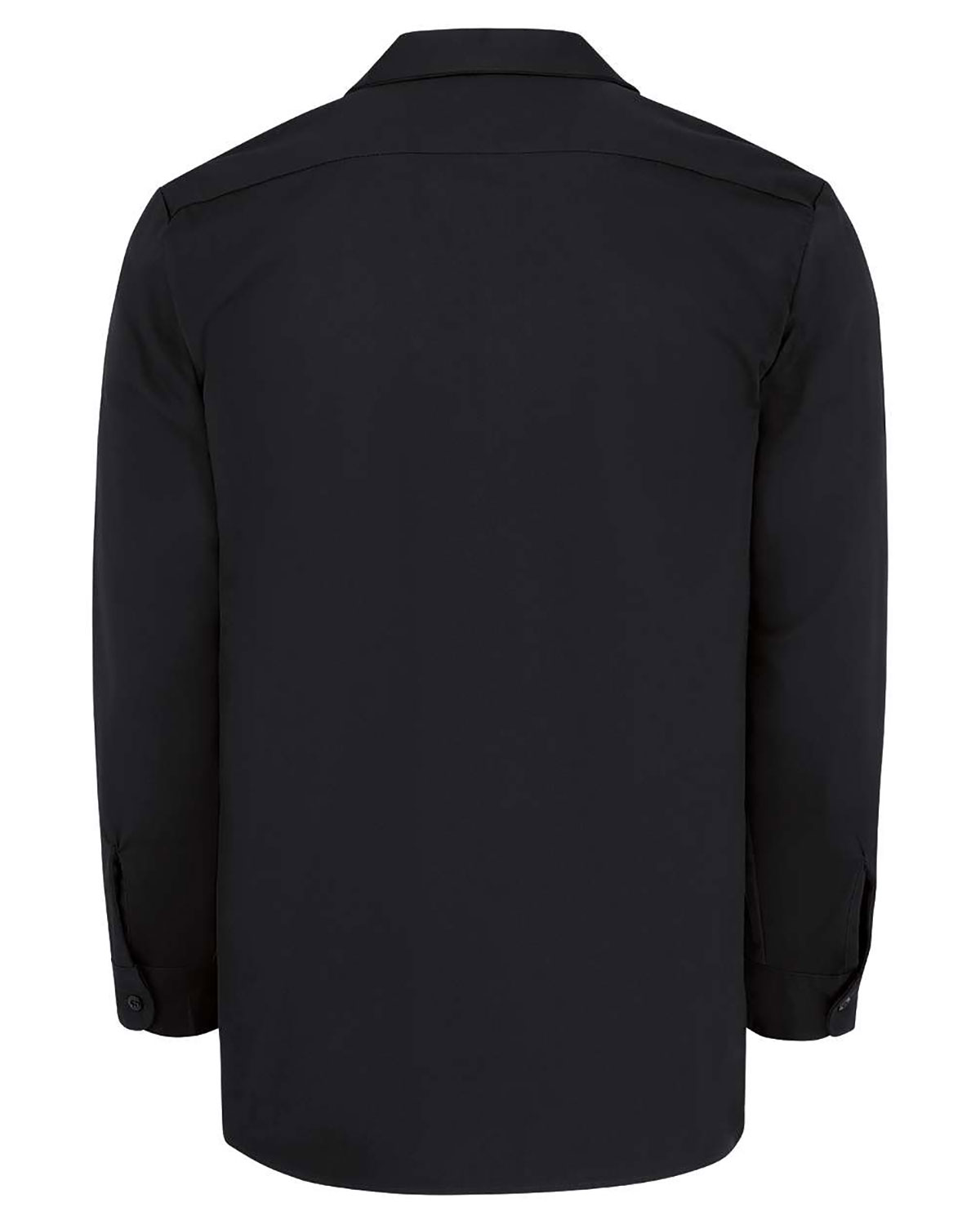 Dickies L307T Men's Tall Industrial Cotton Long Sleeve Work Shirt view 2