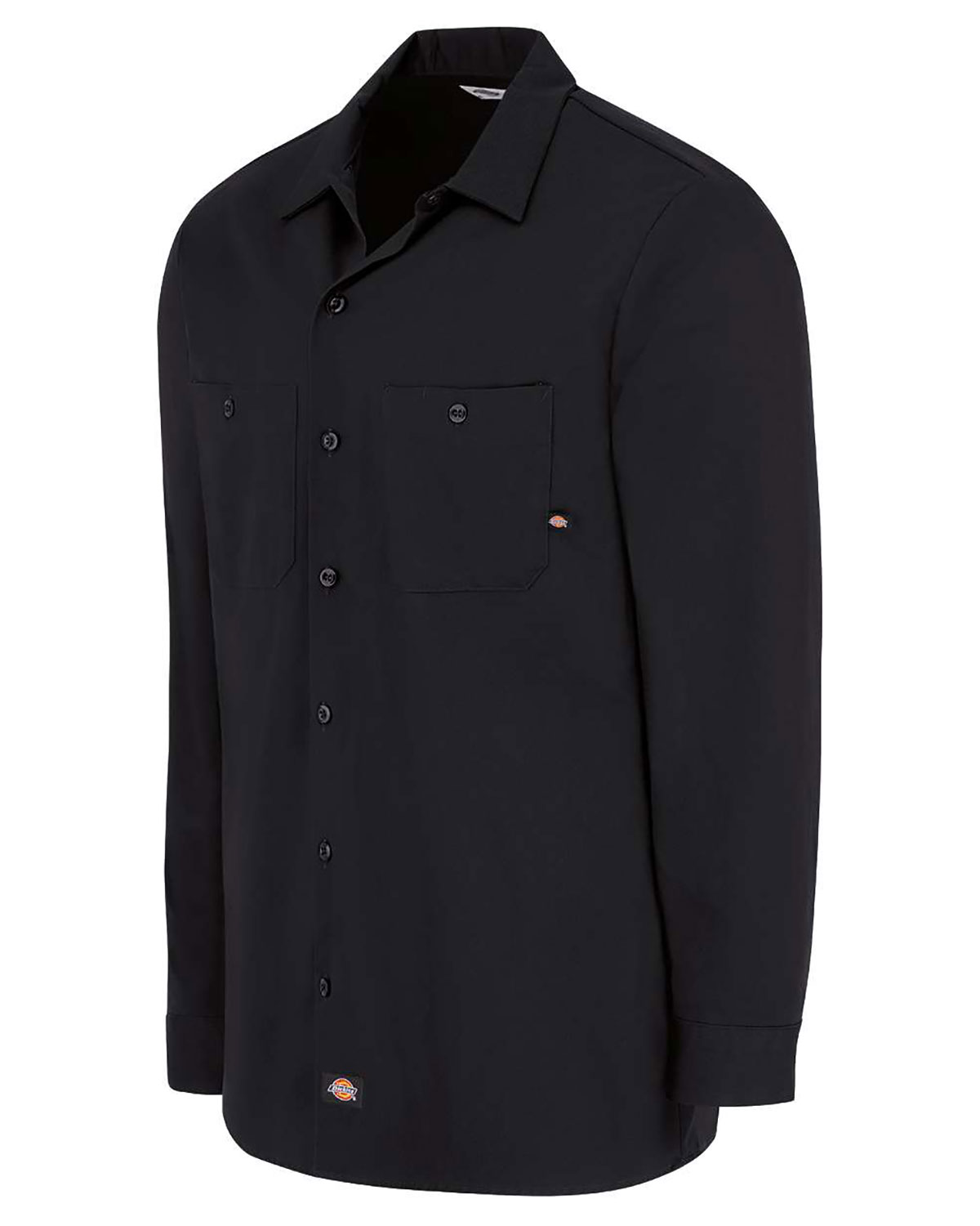 Dickies L307T Men's Tall Industrial Cotton Long Sleeve Work Shirt view 3
