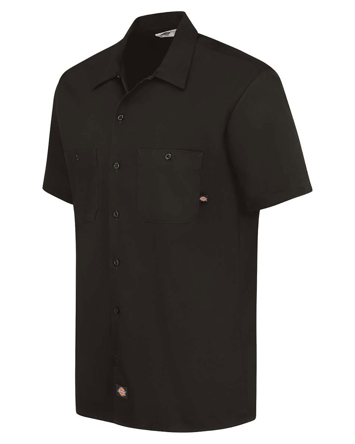Dickies S307 Men's Industrial Short Sleeve Cotton Work Shirt view 3