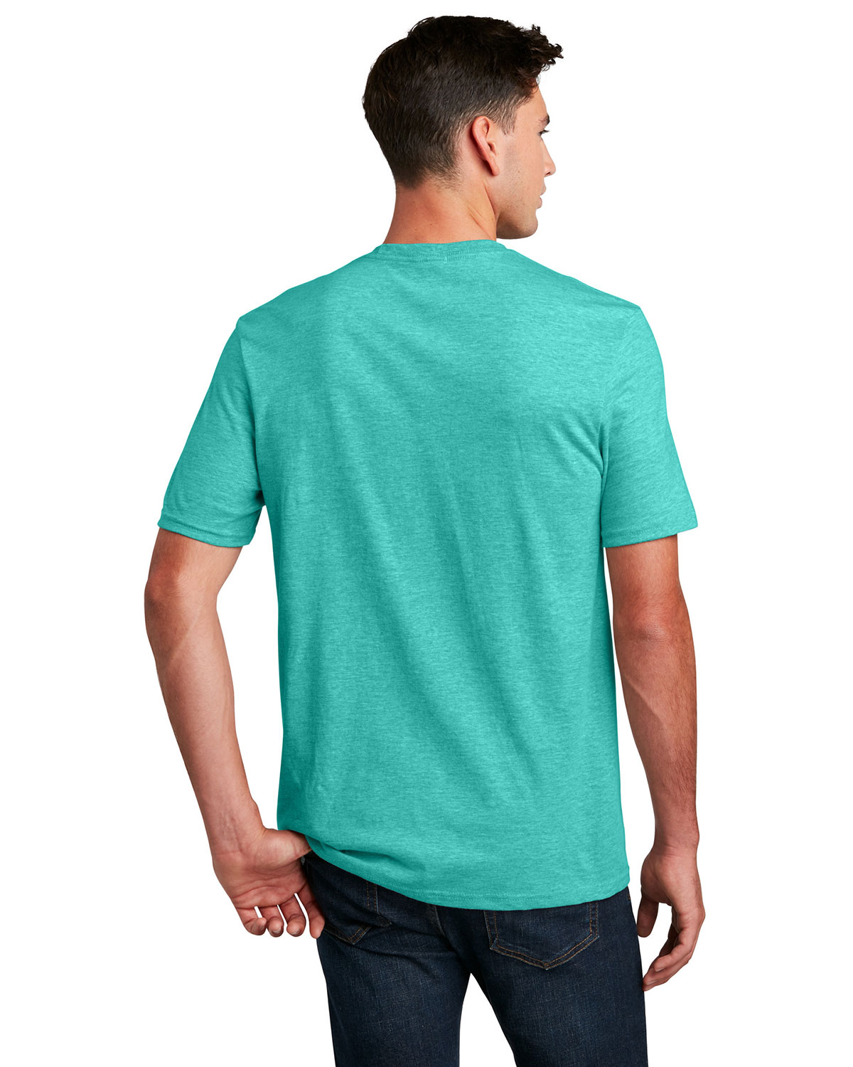 District DM108 Perfect Blend CVC Tee view 2