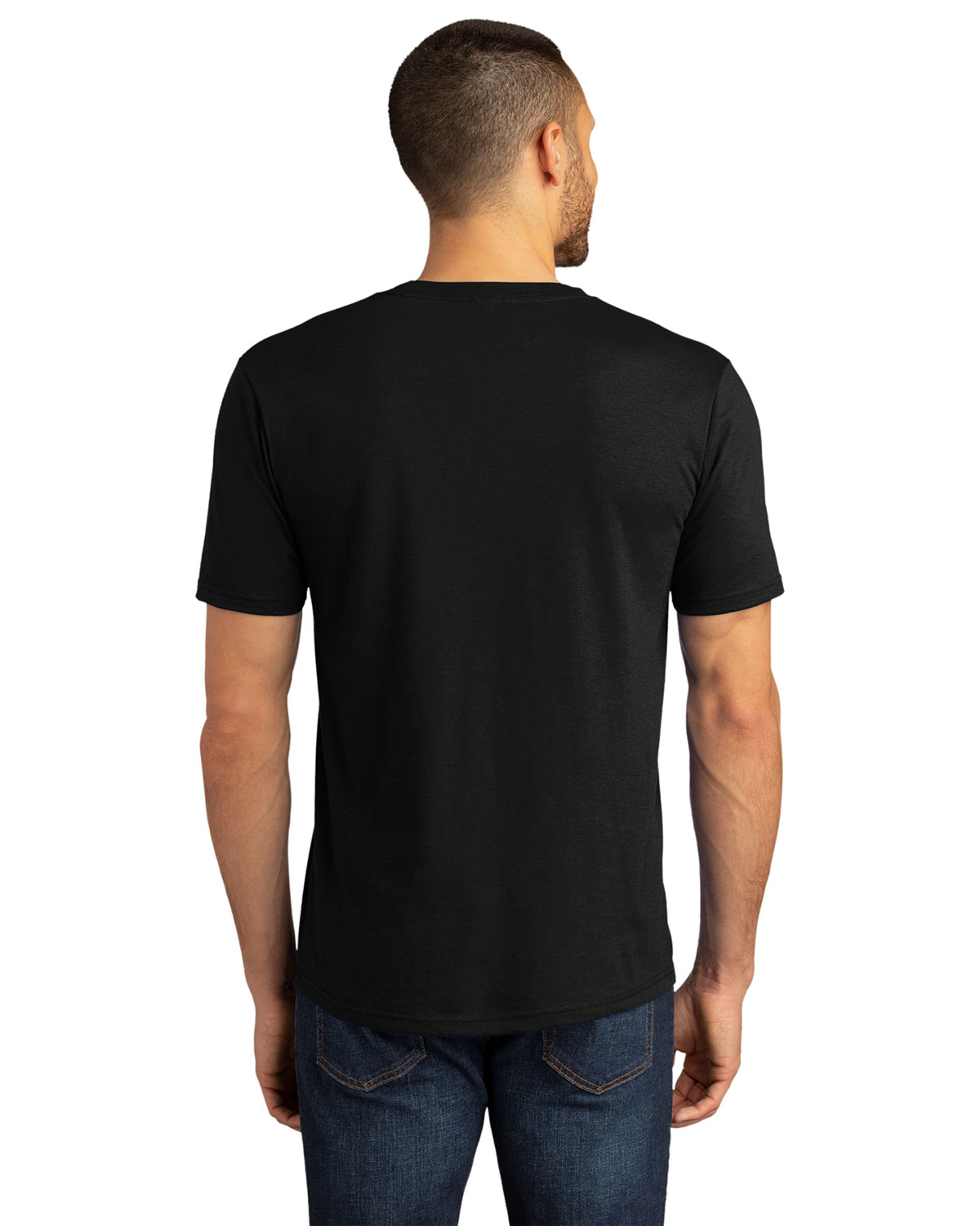 District DM130DTG Perfect Tri DTG Tee view 2