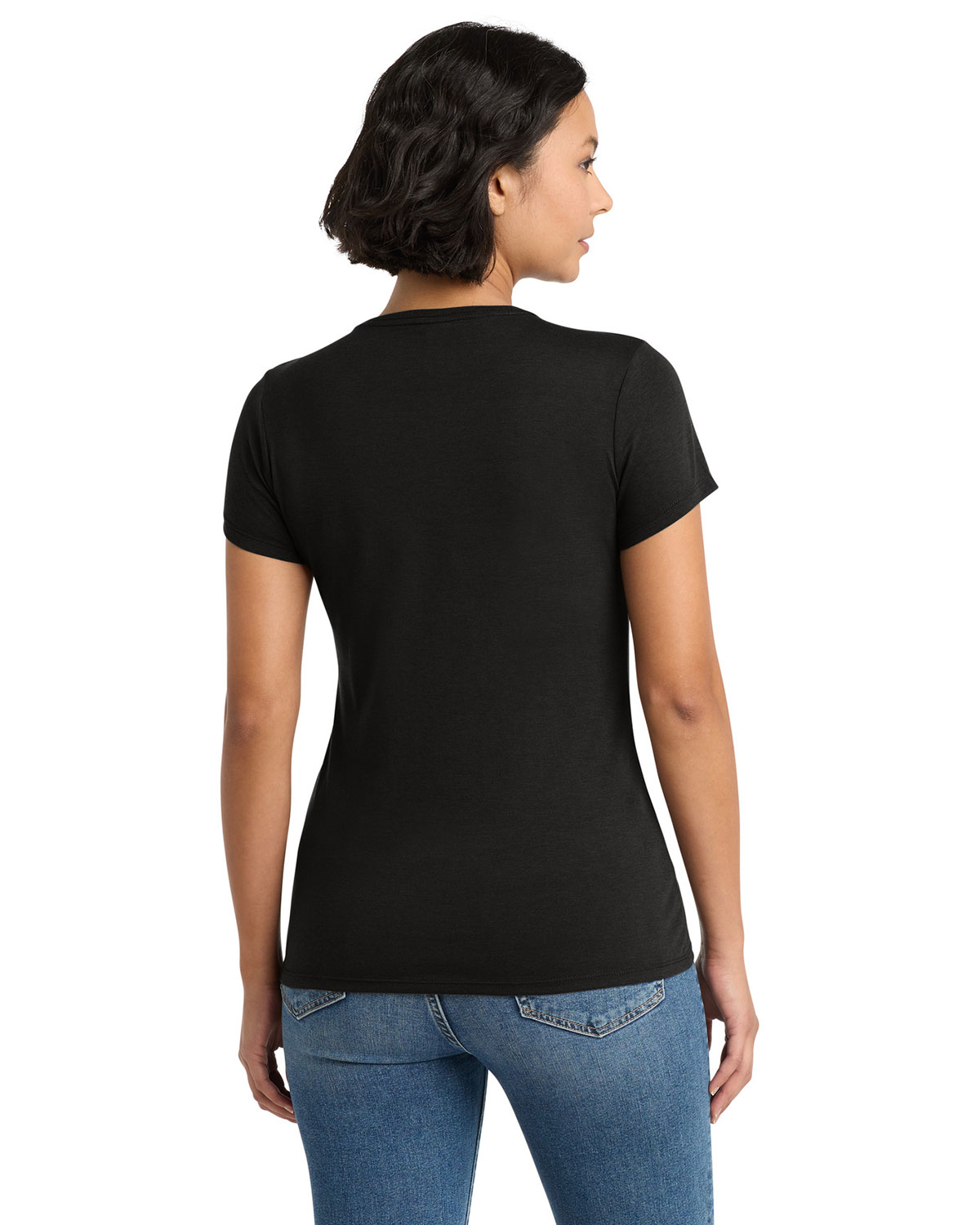 District DM130L Women's Perfect Tri Tee view 2