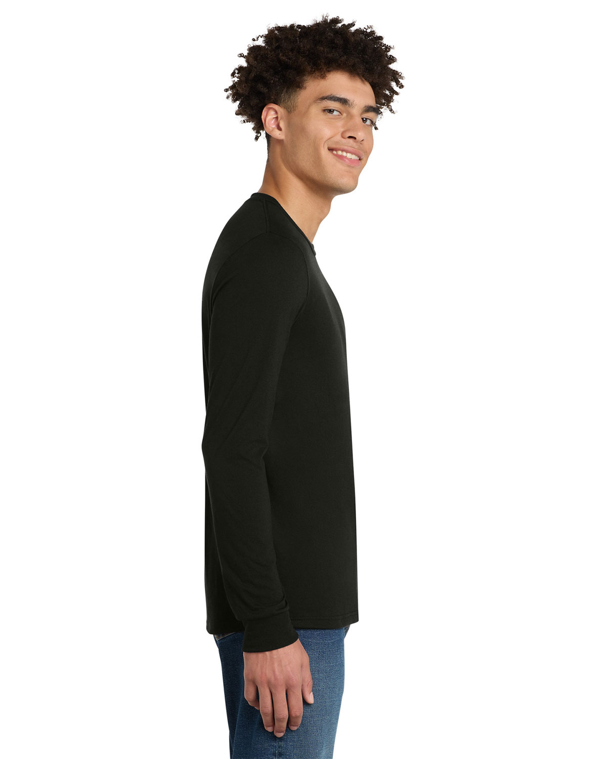 District DM132 Perfect Tri Long Sleeve Tee view 3