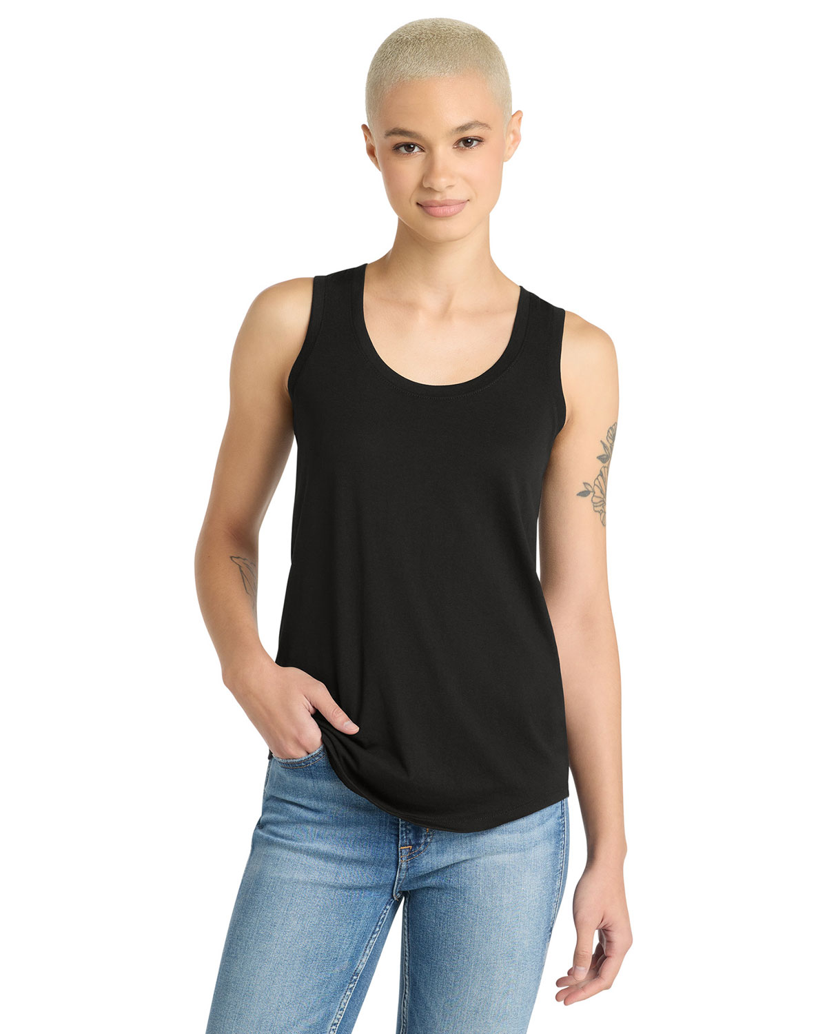 District DM138L Women's Perfect Tri Racerback Tank