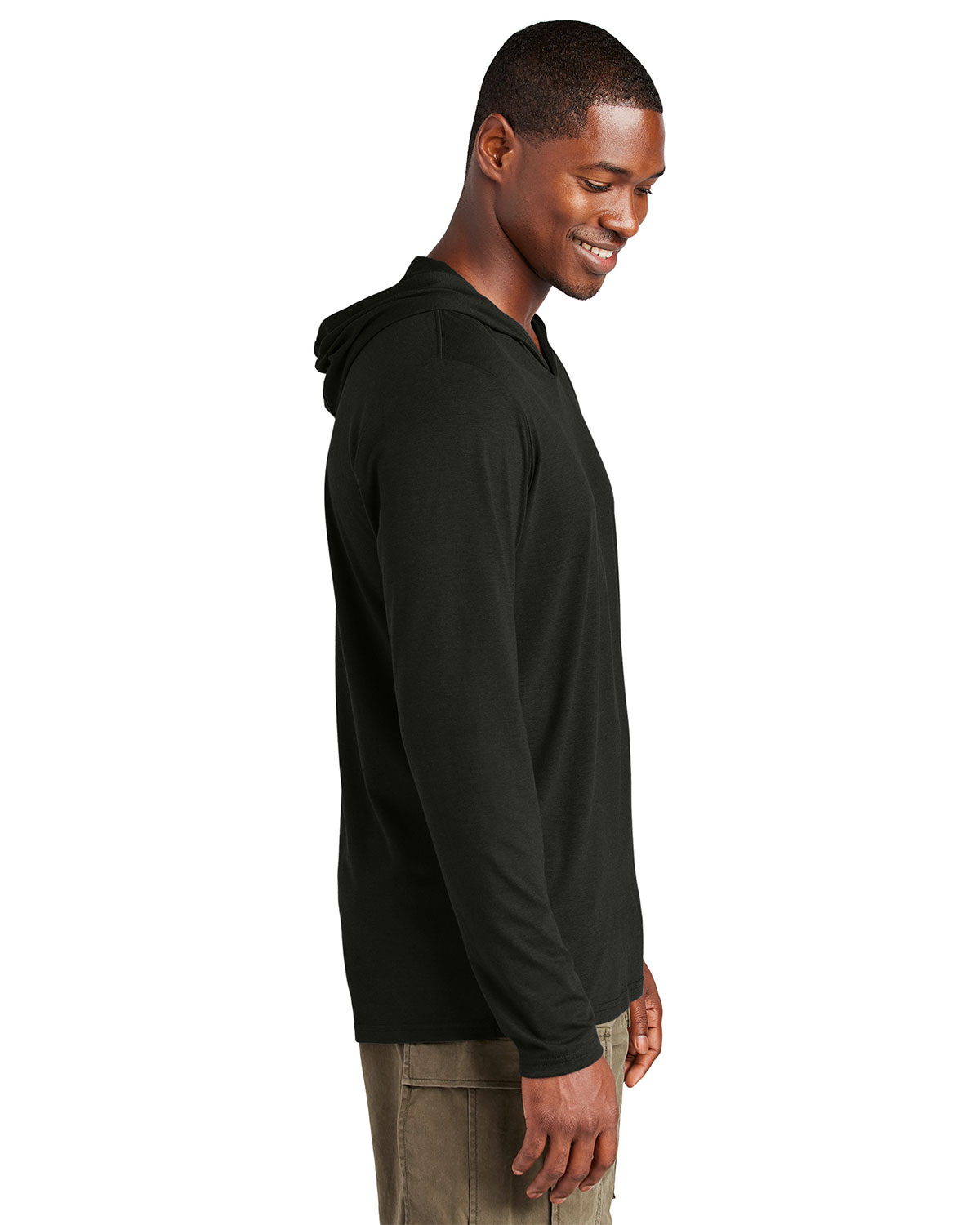 District DM139 Perfect Tri Long Sleeve Hoodie view 3