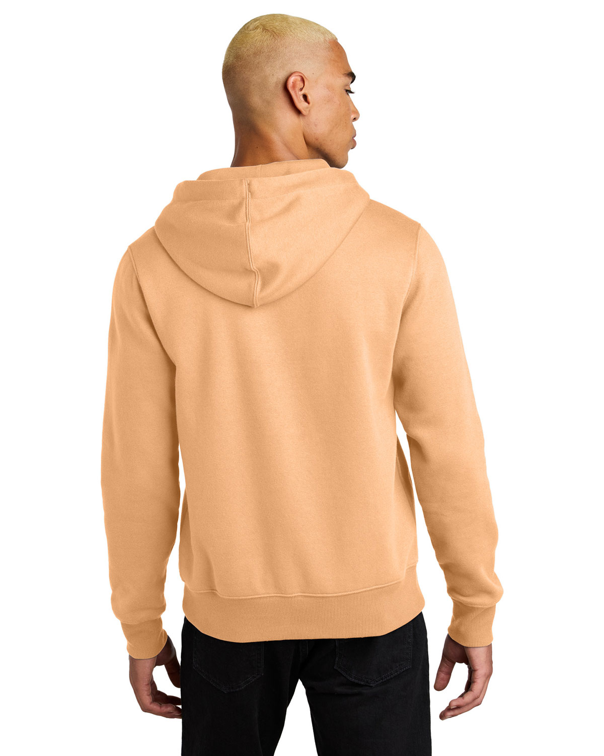 District DT1101 Perfect Weight Fleece Hoodie view 2