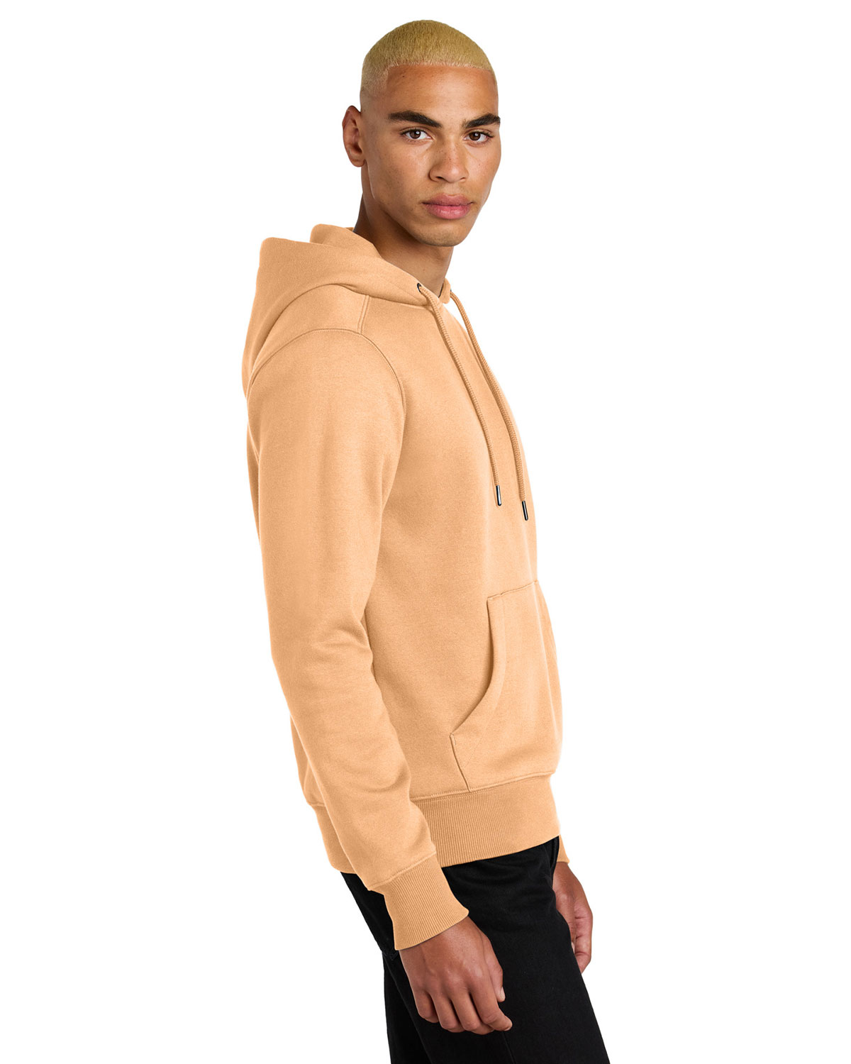 District DT1101 Perfect Weight Fleece Hoodie view 3